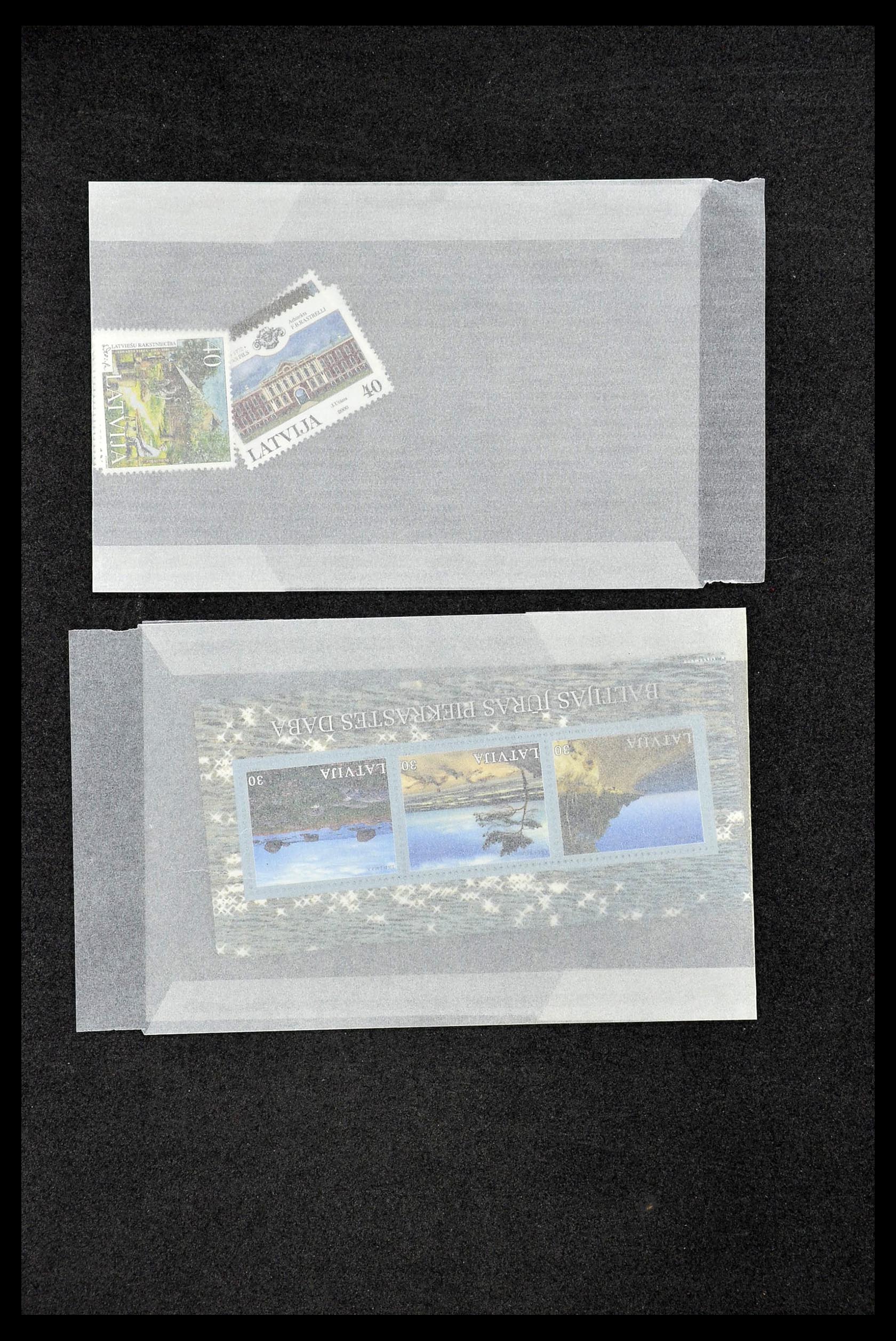 35042 024 - Postzegelverzameling 35042 Letland 1991-2004.