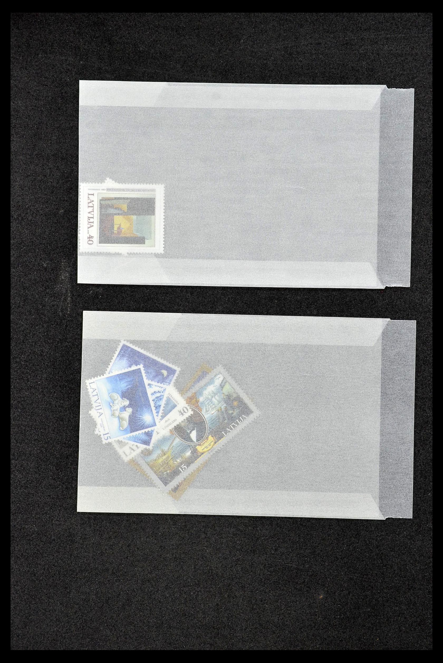35042 025 - Postzegelverzameling 35042 Letland 1991-2004.