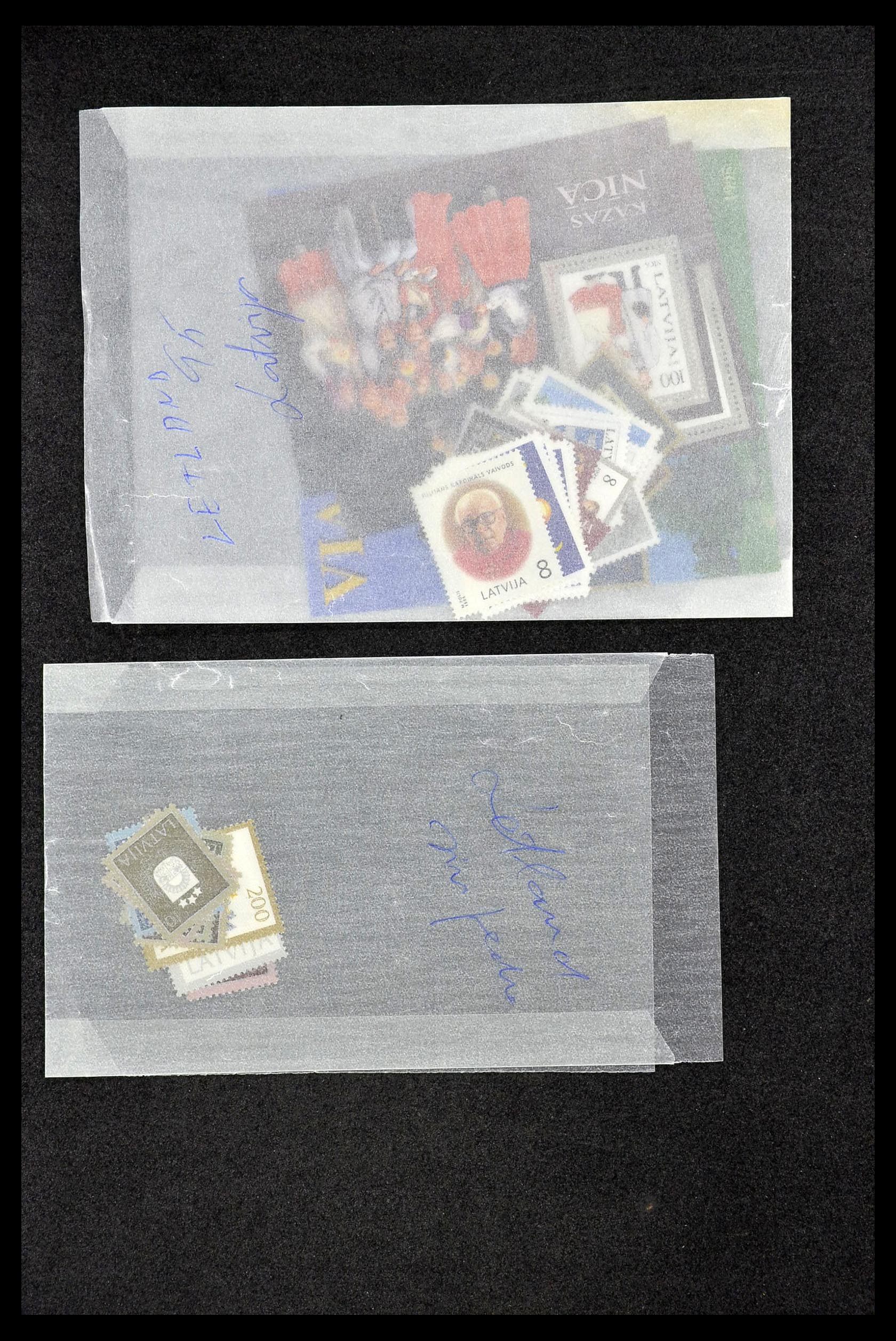 35042 034 - Postzegelverzameling 35042 Letland 1991-2004.