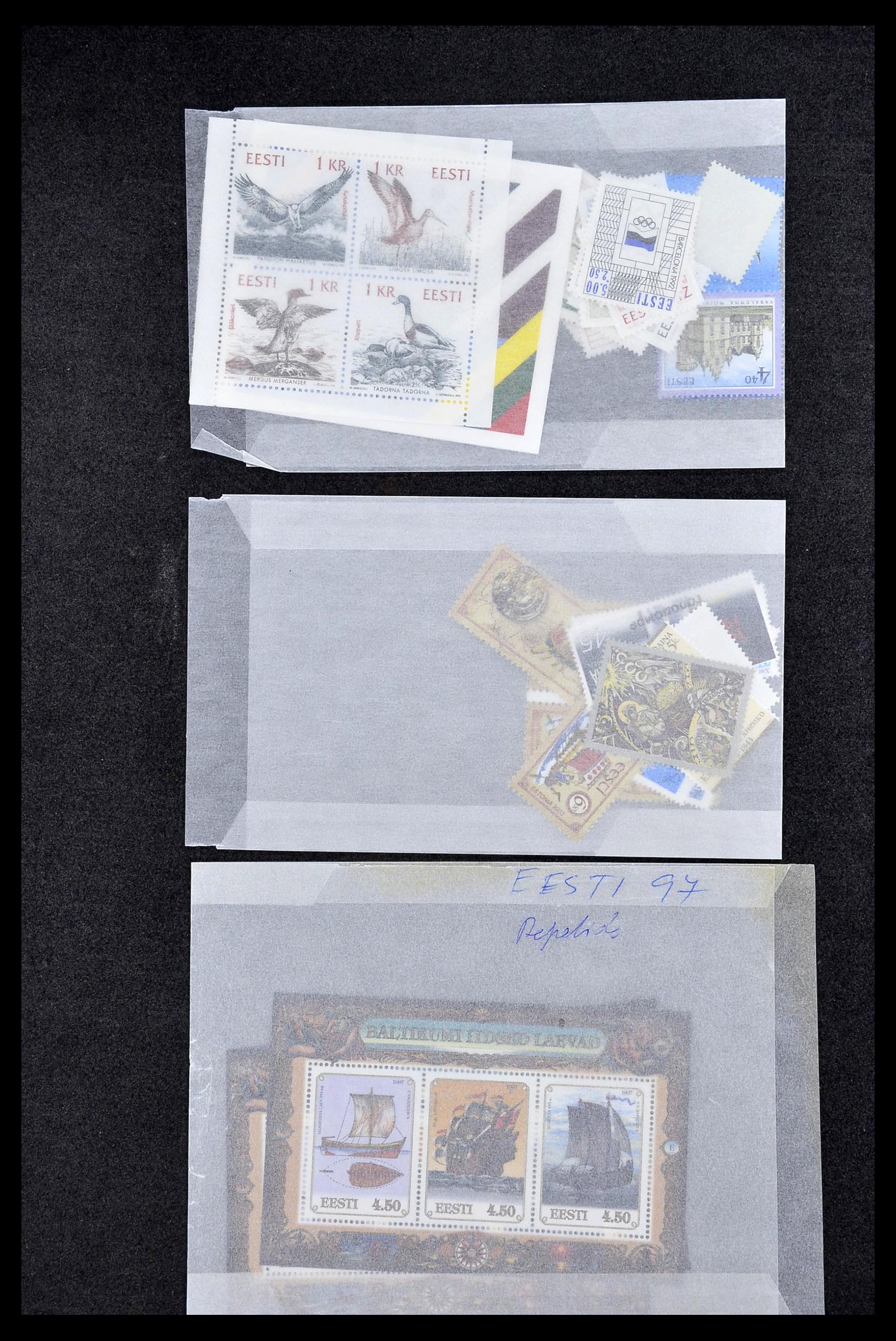 35044 008 - Postzegelverzameling 35044 Estland 1991-2004.