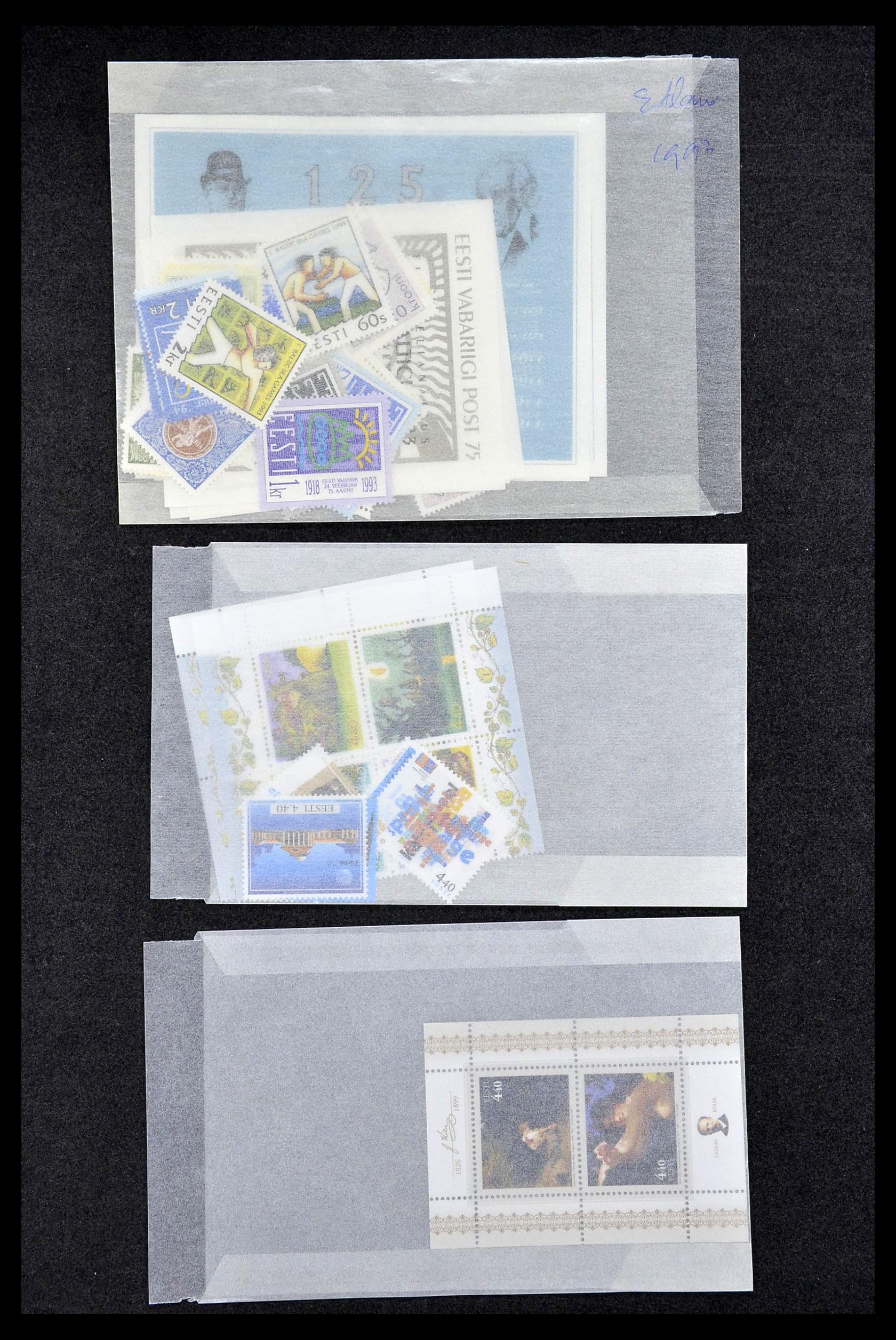 35044 009 - Postzegelverzameling 35044 Estland 1991-2004.