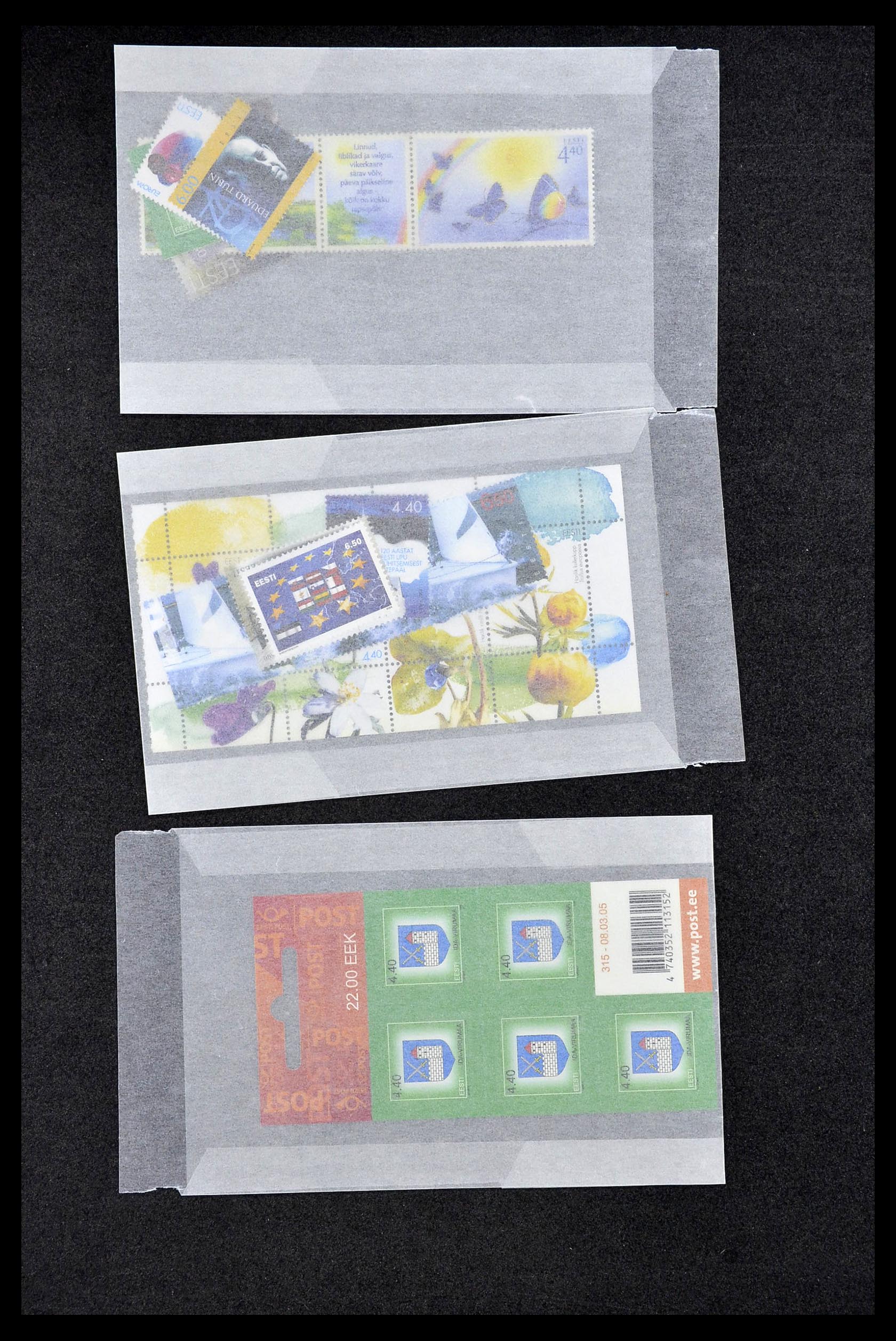 35044 012 - Postzegelverzameling 35044 Estland 1991-2004.