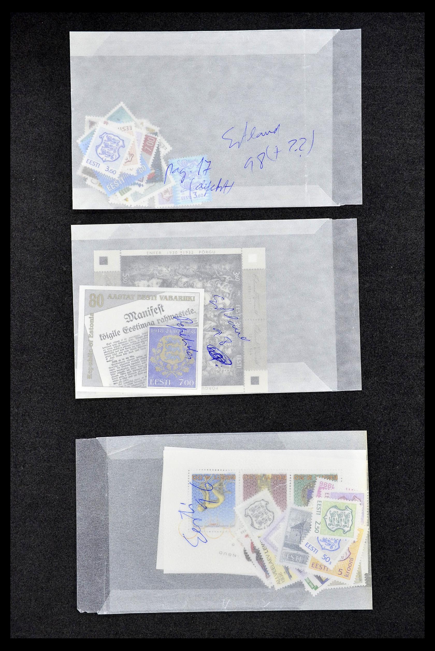 35044 015 - Postzegelverzameling 35044 Estland 1991-2004.