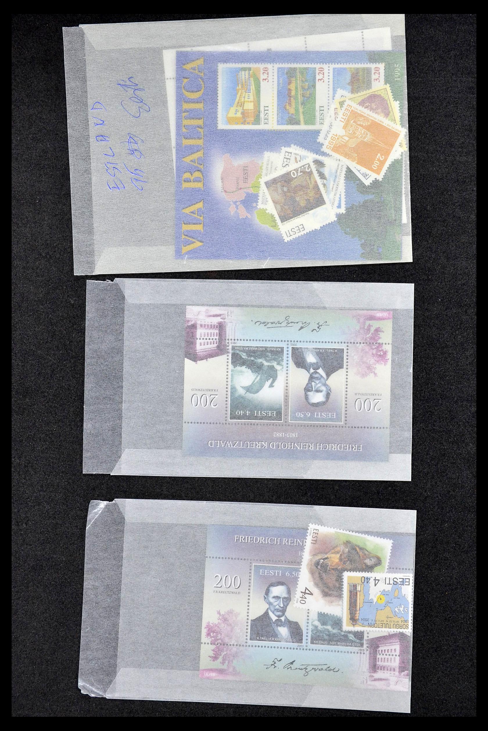 35044 016 - Postzegelverzameling 35044 Estland 1991-2004.