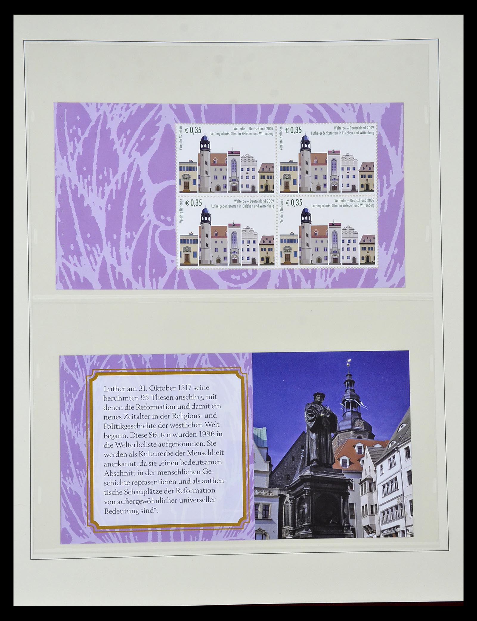 35045 0011 - Postzegelverzameling 35045 Verenigde Naties 1951-2013.