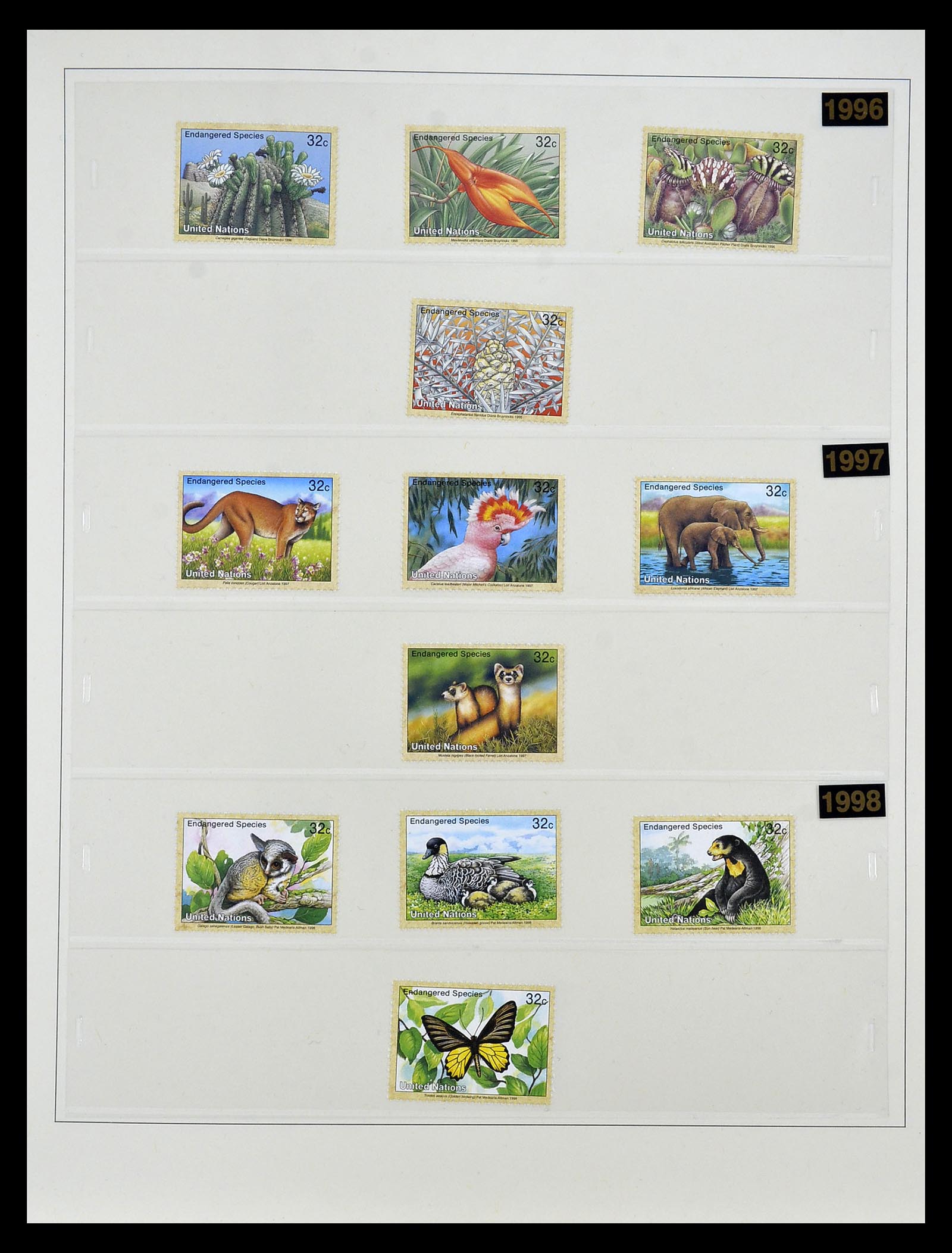 35045 0043 - Postzegelverzameling 35045 Verenigde Naties 1951-2013.