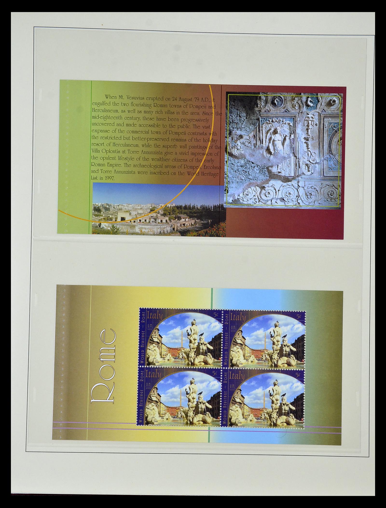 35045 1115 - Postzegelverzameling 35045 Verenigde Naties 1951-2013.
