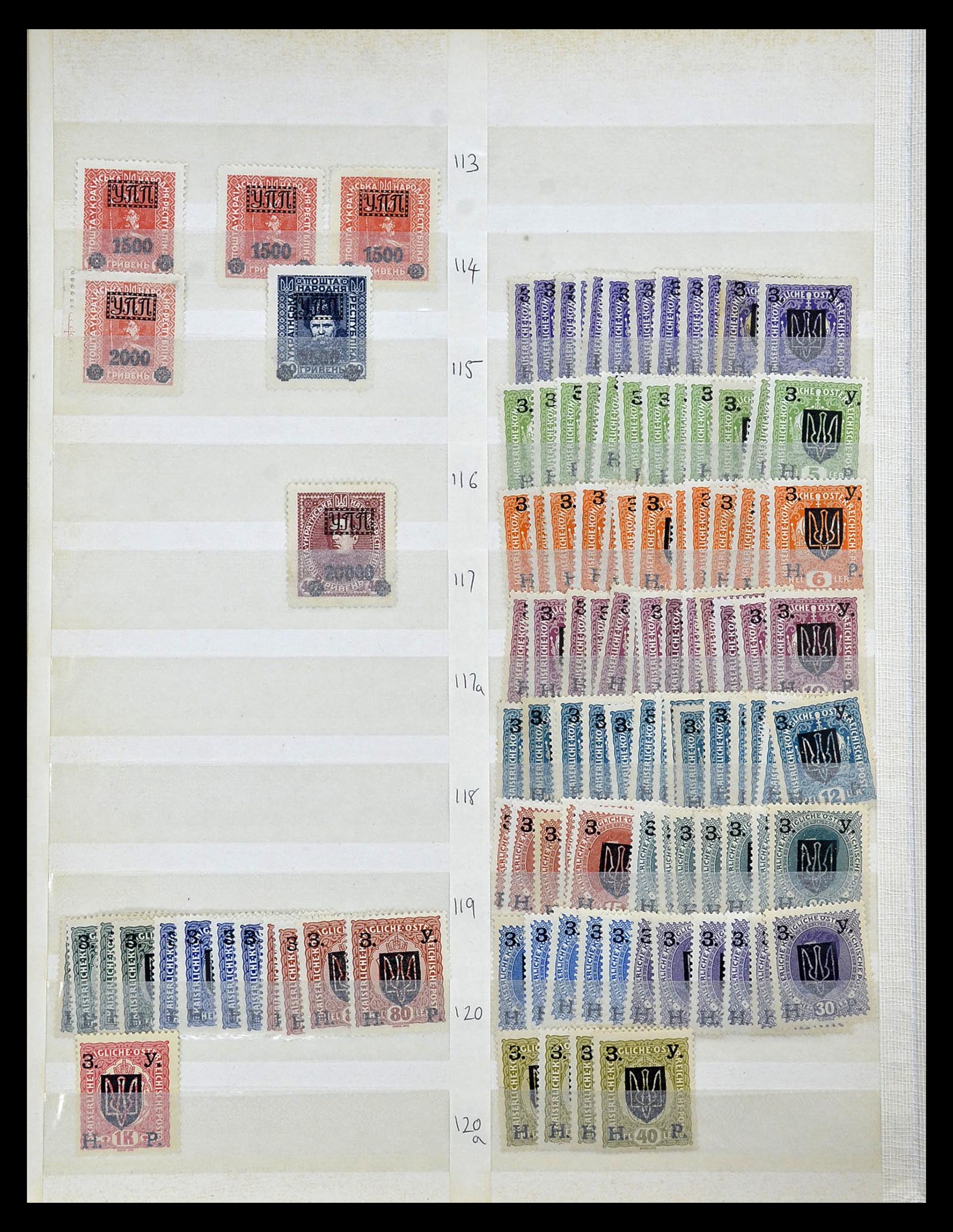 35046 011 - Postzegelverzameling 35046 Russische gebieden 1870-1930.