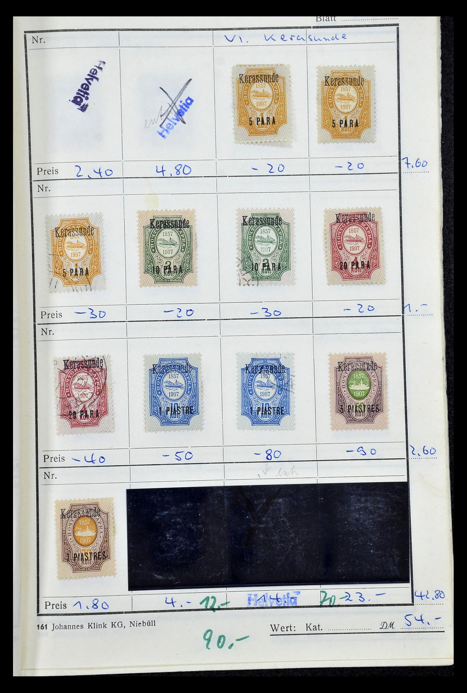 35046 025 - Postzegelverzameling 35046 Russische gebieden 1870-1930.