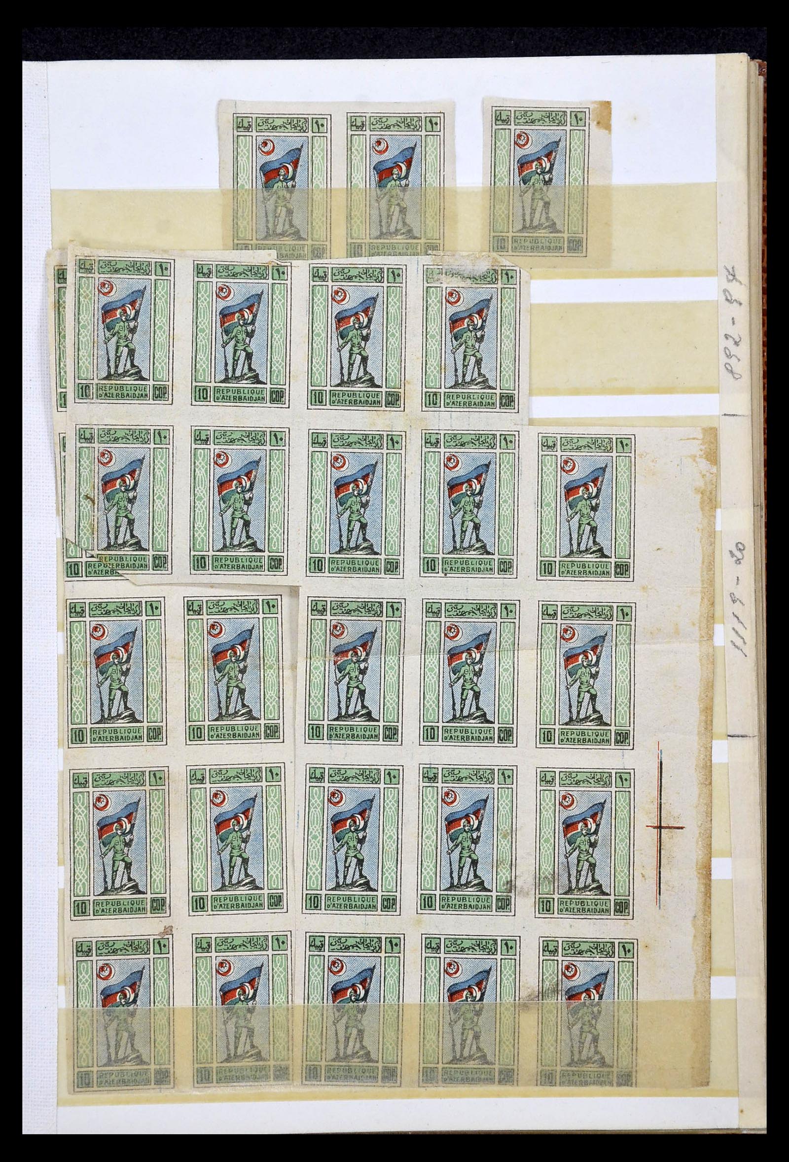 35046 041 - Postzegelverzameling 35046 Russische gebieden 1870-1930.