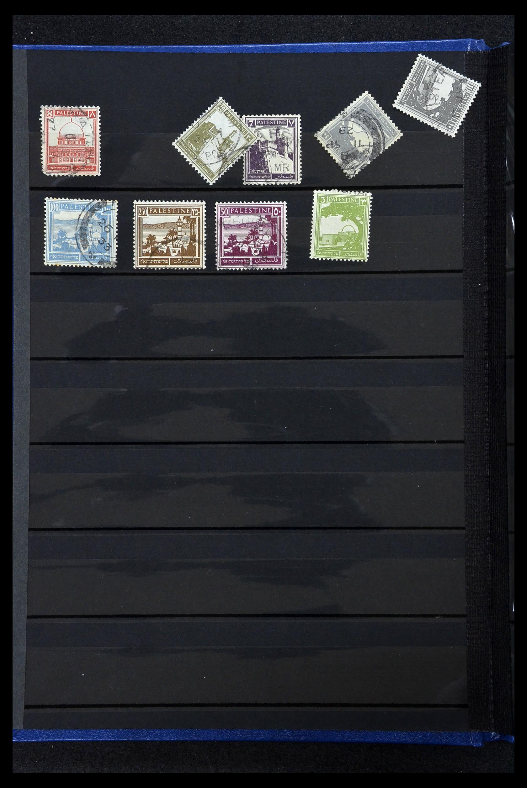 35047 022 - Postzegelverzameling 35047 Palestina 1920-1940.