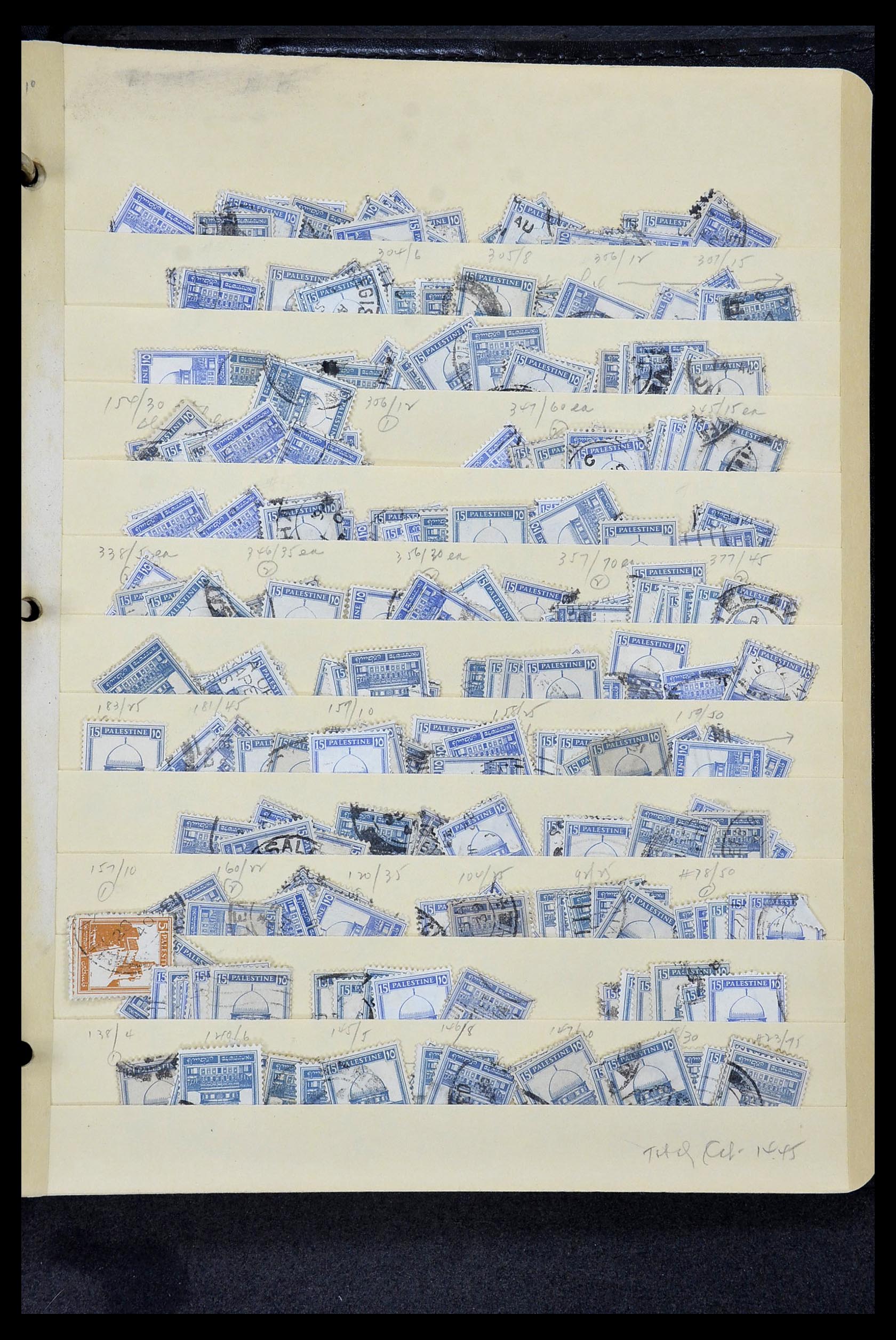 35047 033 - Stamp Collection 35047 Palestine 1920-1940.