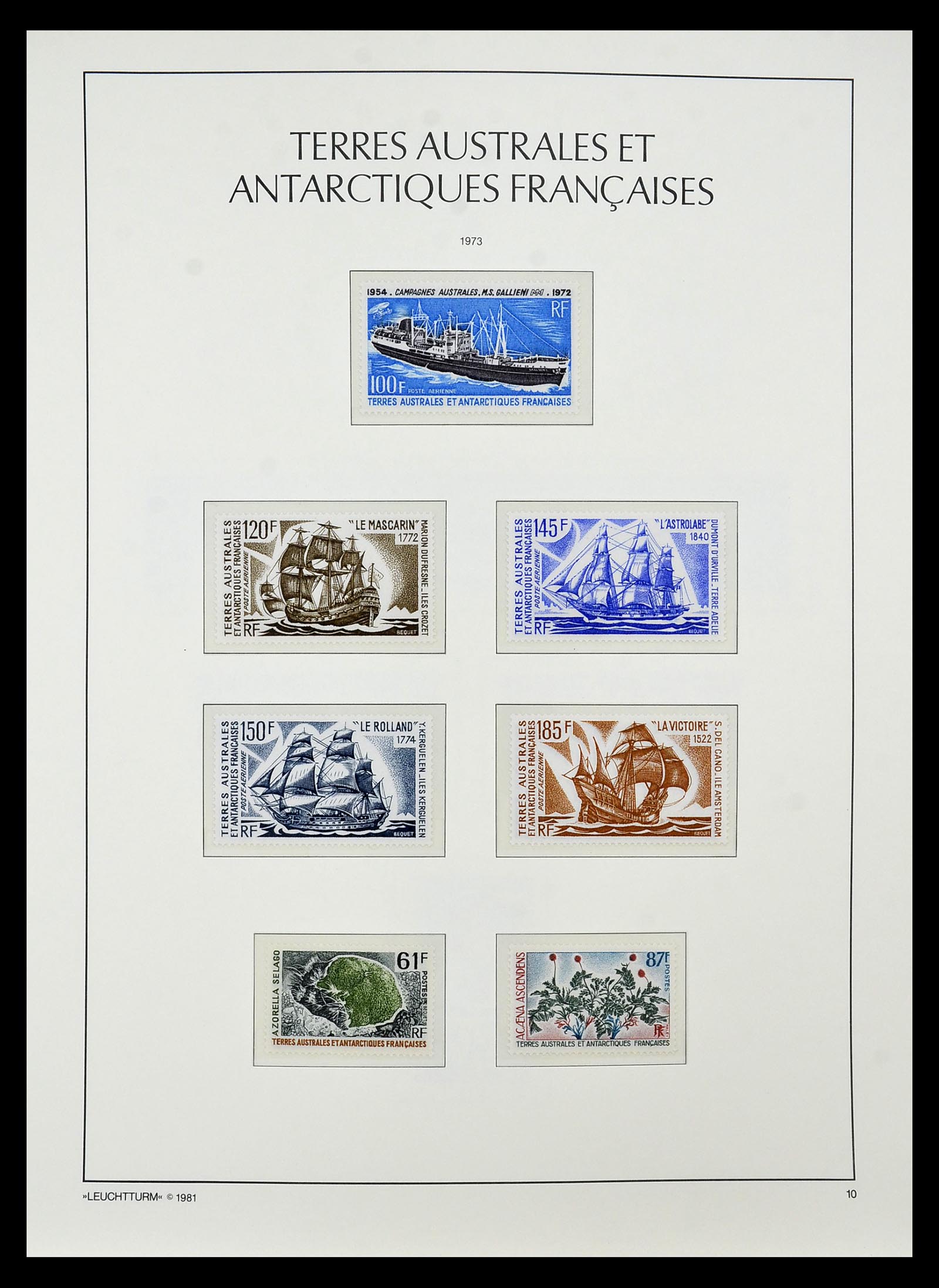 35051 013 - Stamp Collection 35051 French Antarctica 1948-2016.