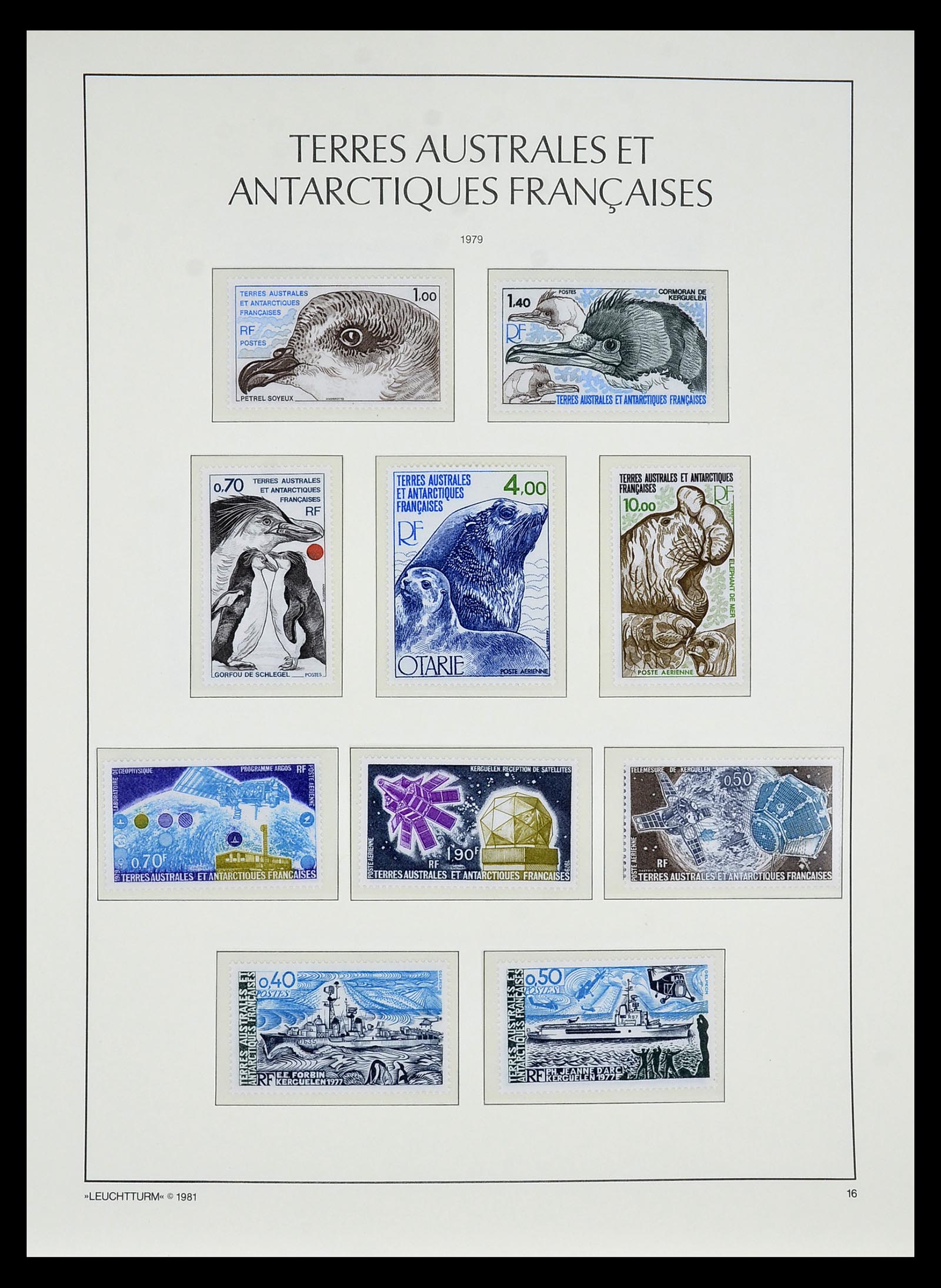35051 019 - Postzegelverzameling 35051 Frans Antarctica 1948-2016.