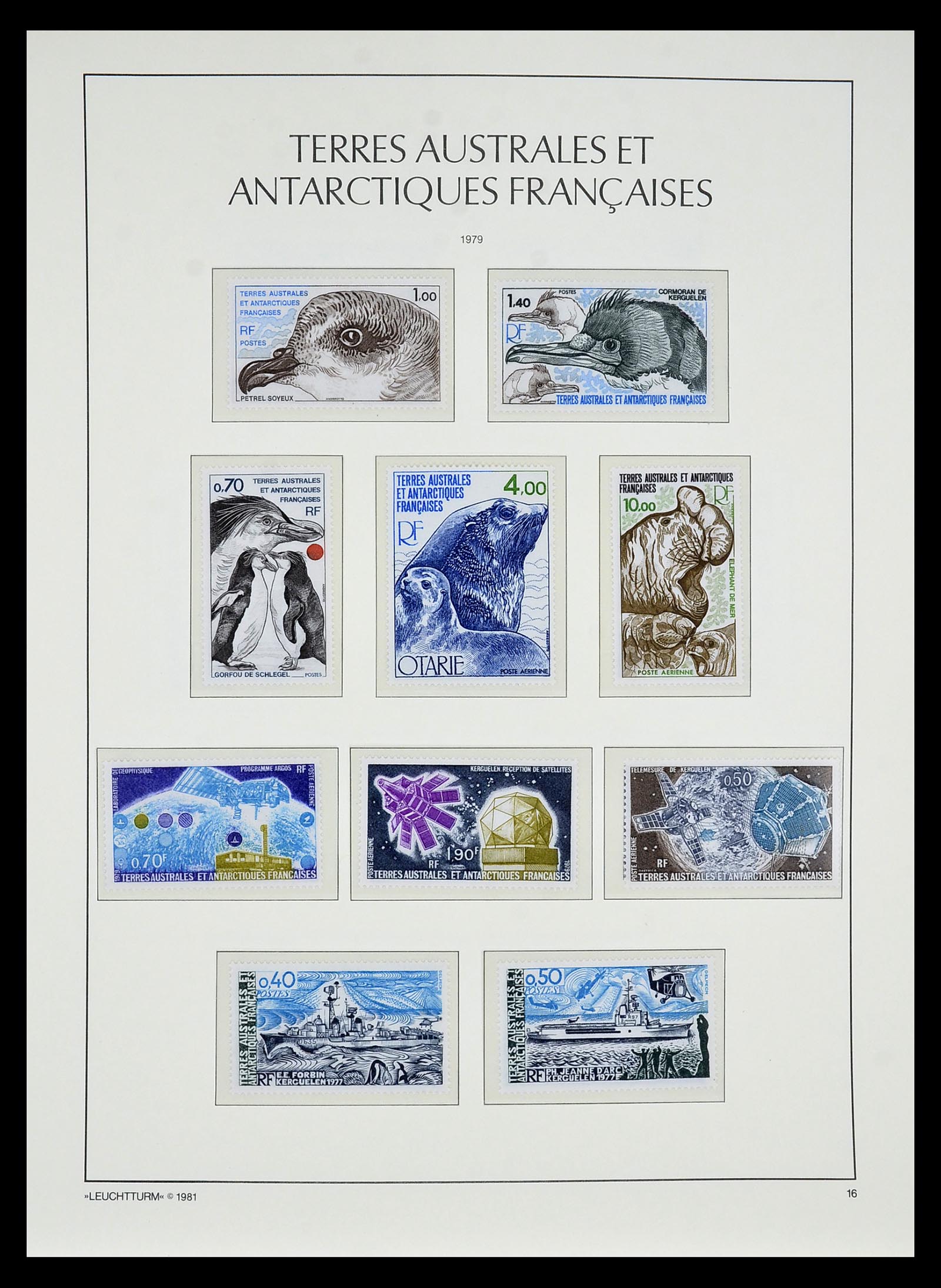 35051 019 - Stamp Collection 35051 French Antarctica 1948-2016.