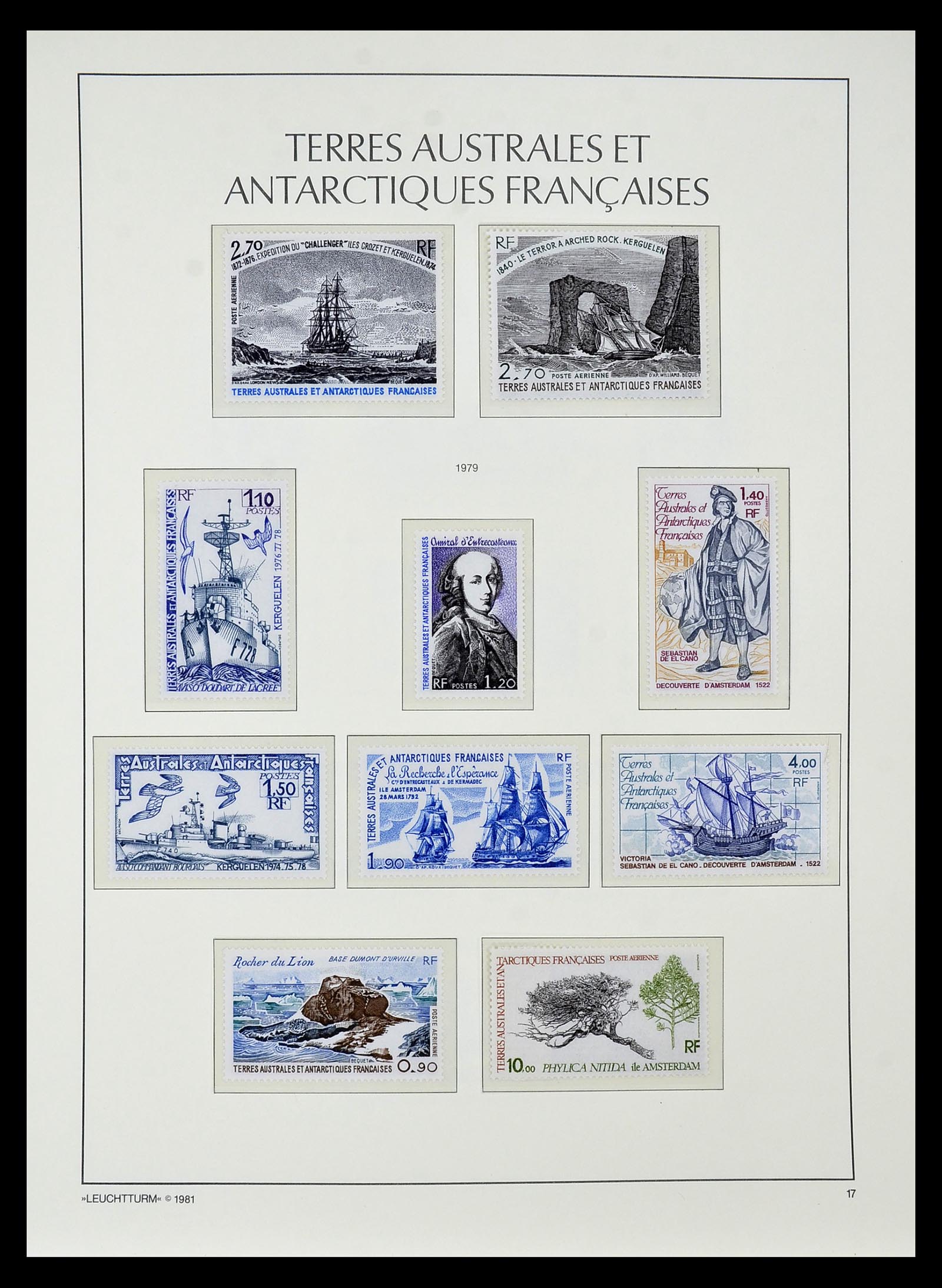 35051 020 - Postzegelverzameling 35051 Frans Antarctica 1948-2016.