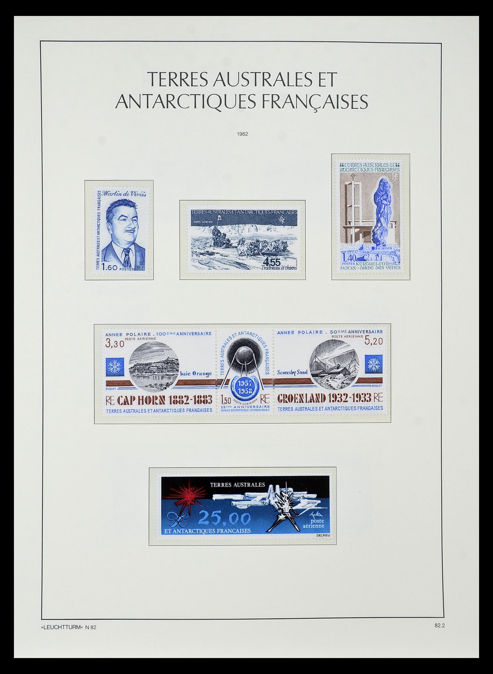 35051 024 - Postzegelverzameling 35051 Frans Antarctica 1948-2016.