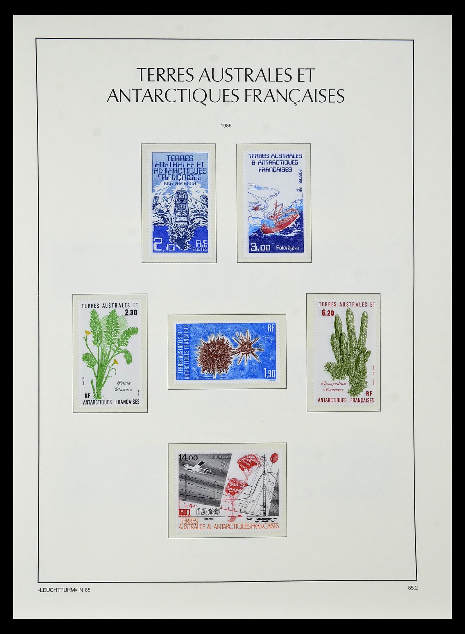 35051 029 - Postzegelverzameling 35051 Frans Antarctica 1948-2016.