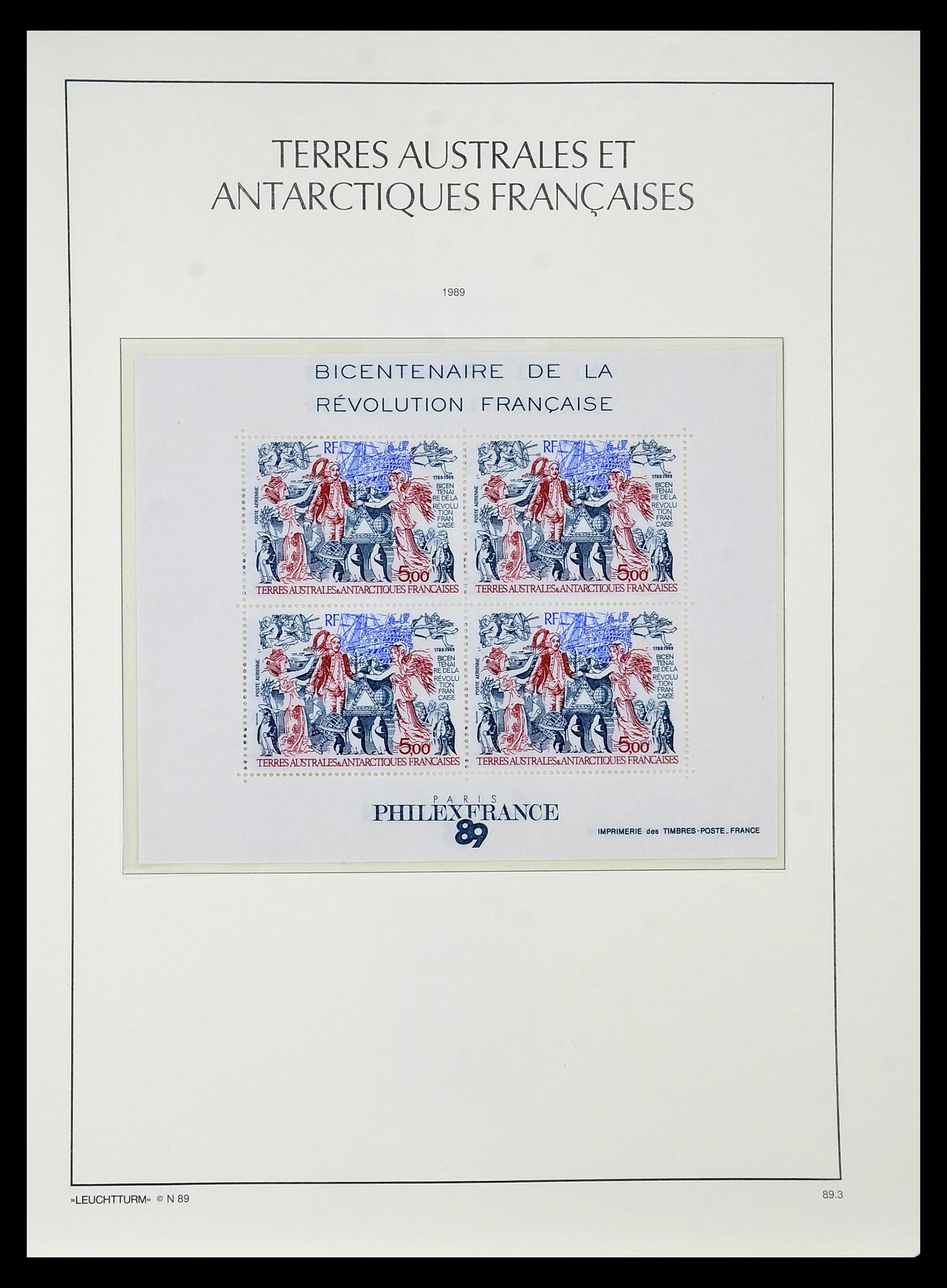35051 035 - Postzegelverzameling 35051 Frans Antarctica 1948-2016.