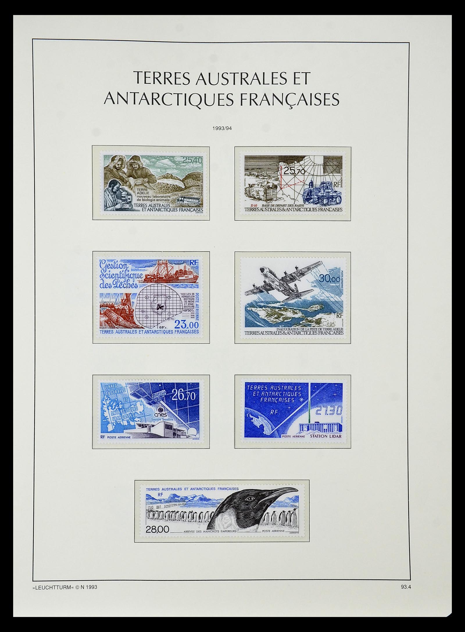 35051 044 - Postzegelverzameling 35051 Frans Antarctica 1948-2016.