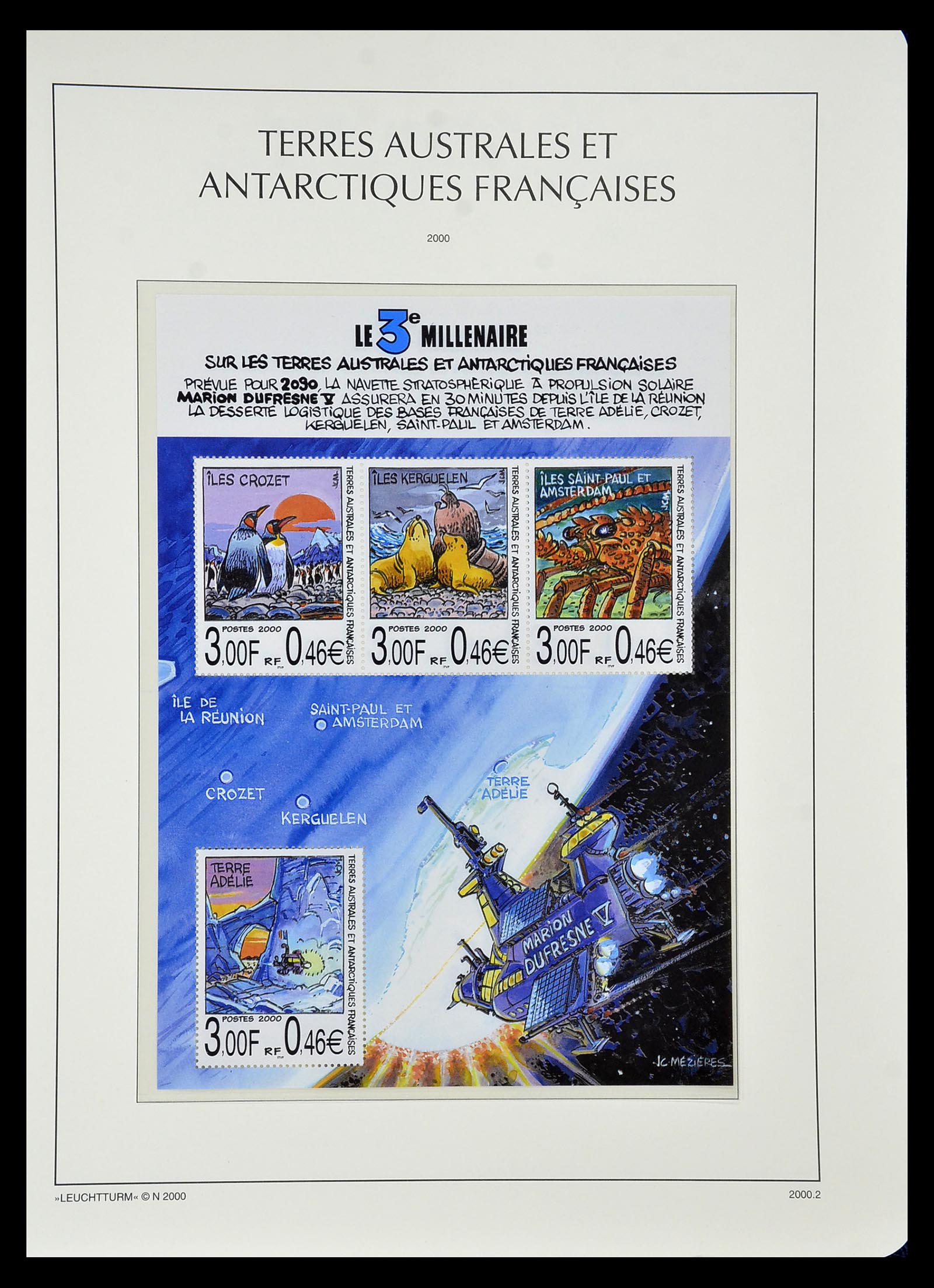 35051 058 - Postzegelverzameling 35051 Frans Antarctica 1948-2016.