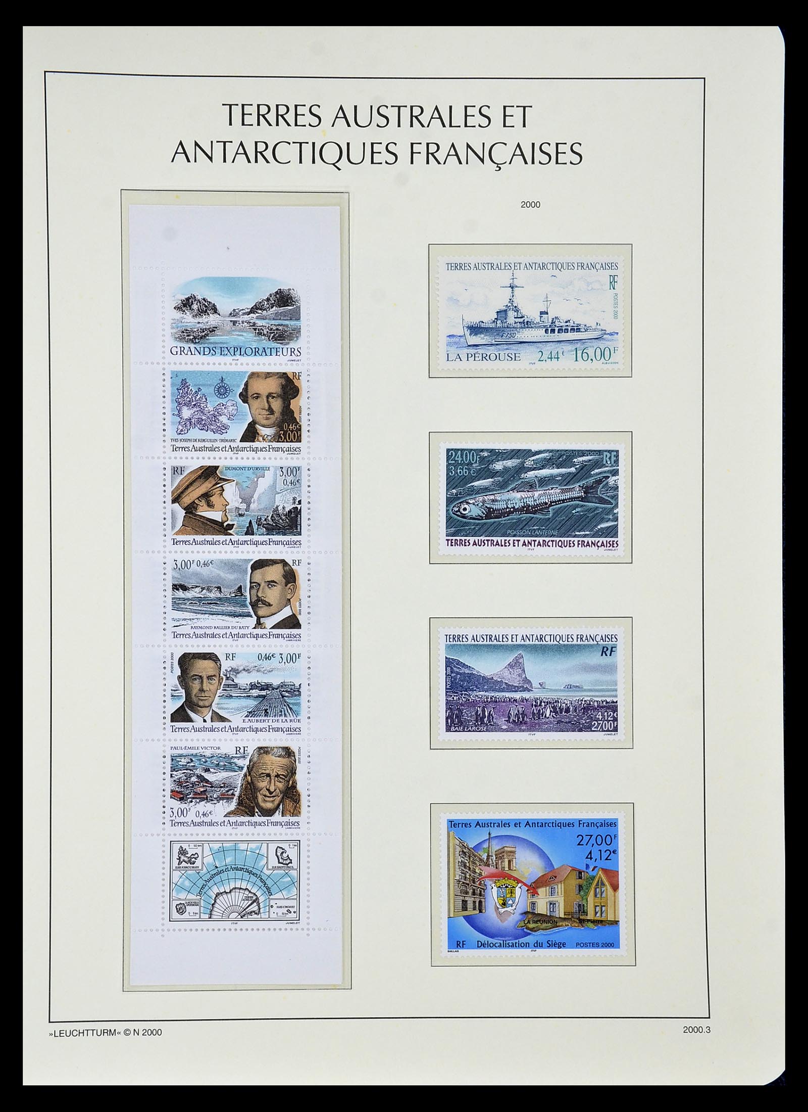 35051 059 - Postzegelverzameling 35051 Frans Antarctica 1948-2016.