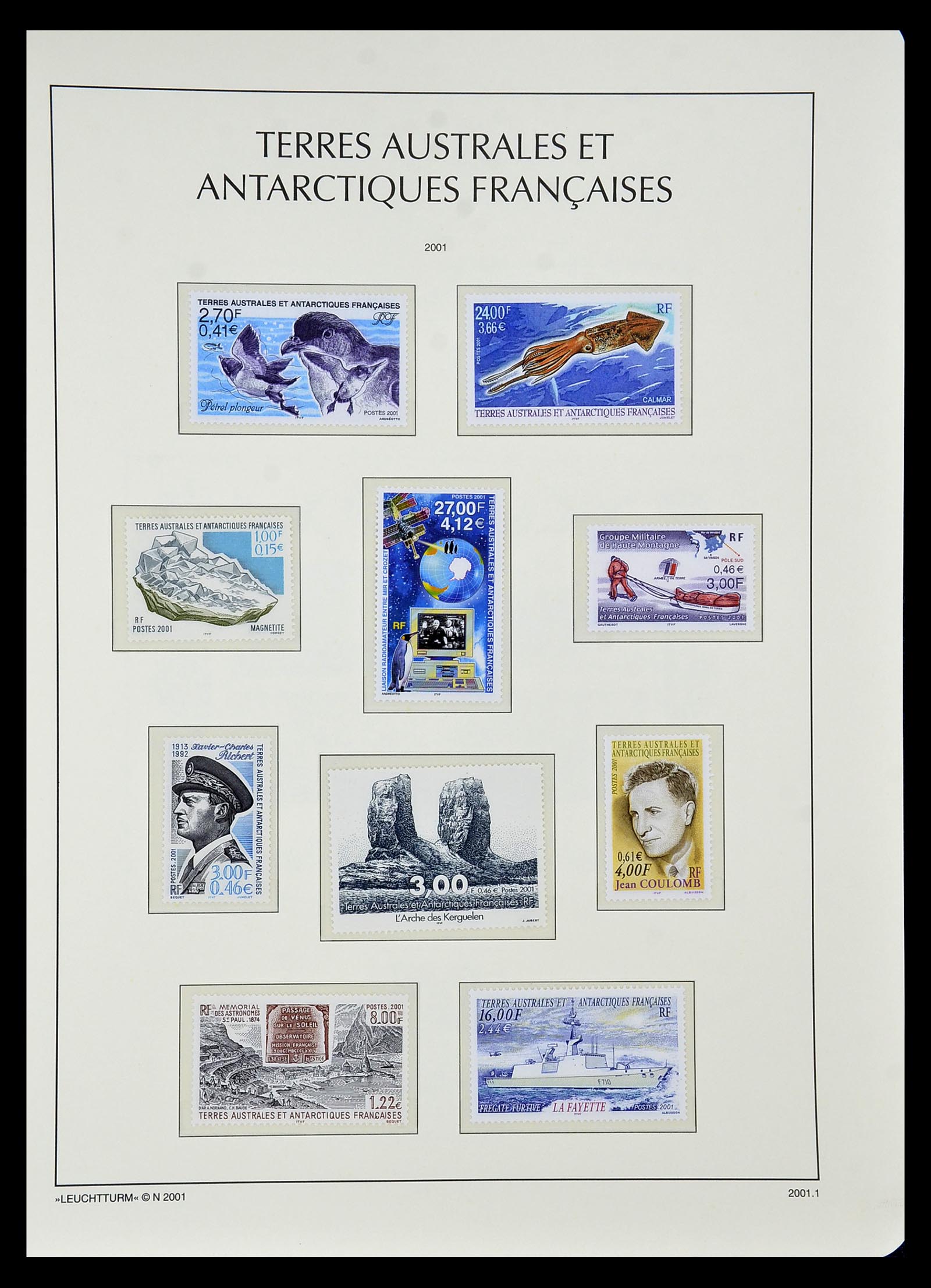 35051 061 - Stamp Collection 35051 French Antarctica 1948-2016.