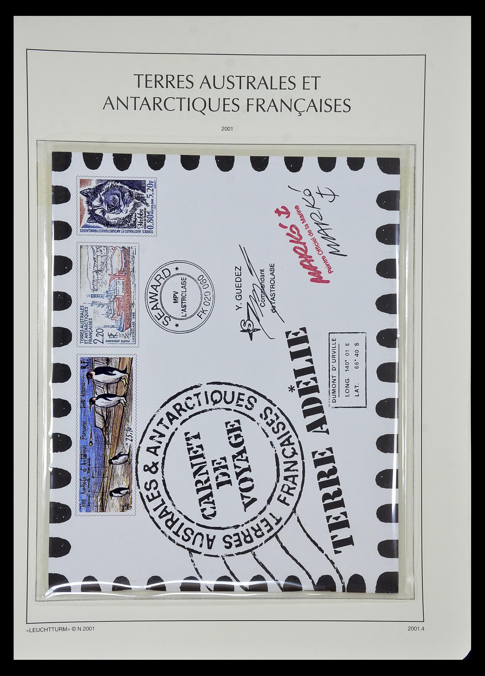 35051 063 - Stamp Collection 35051 French Antarctica 1948-2016.