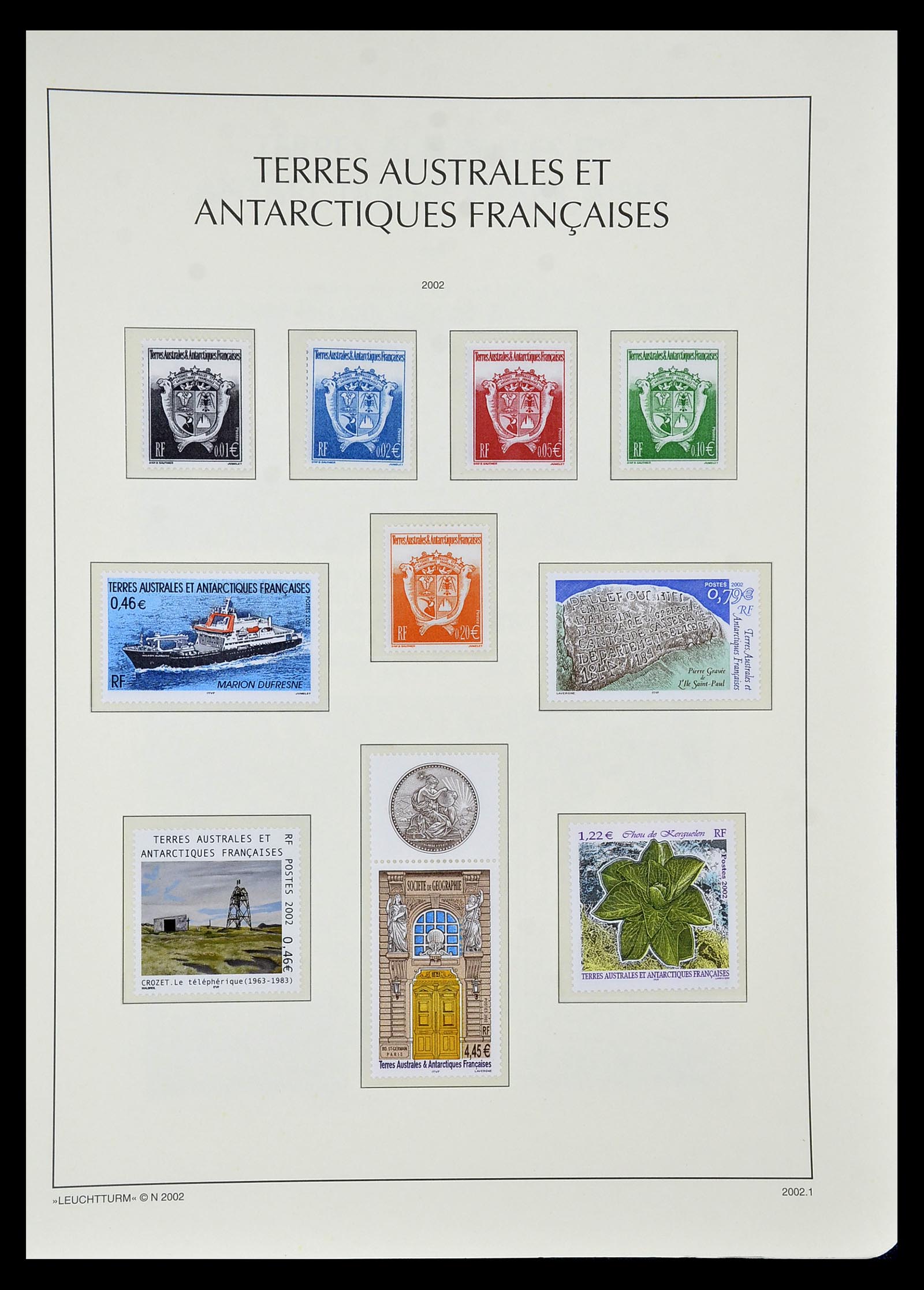 35051 064 - Stamp Collection 35051 French Antarctica 1948-2016.