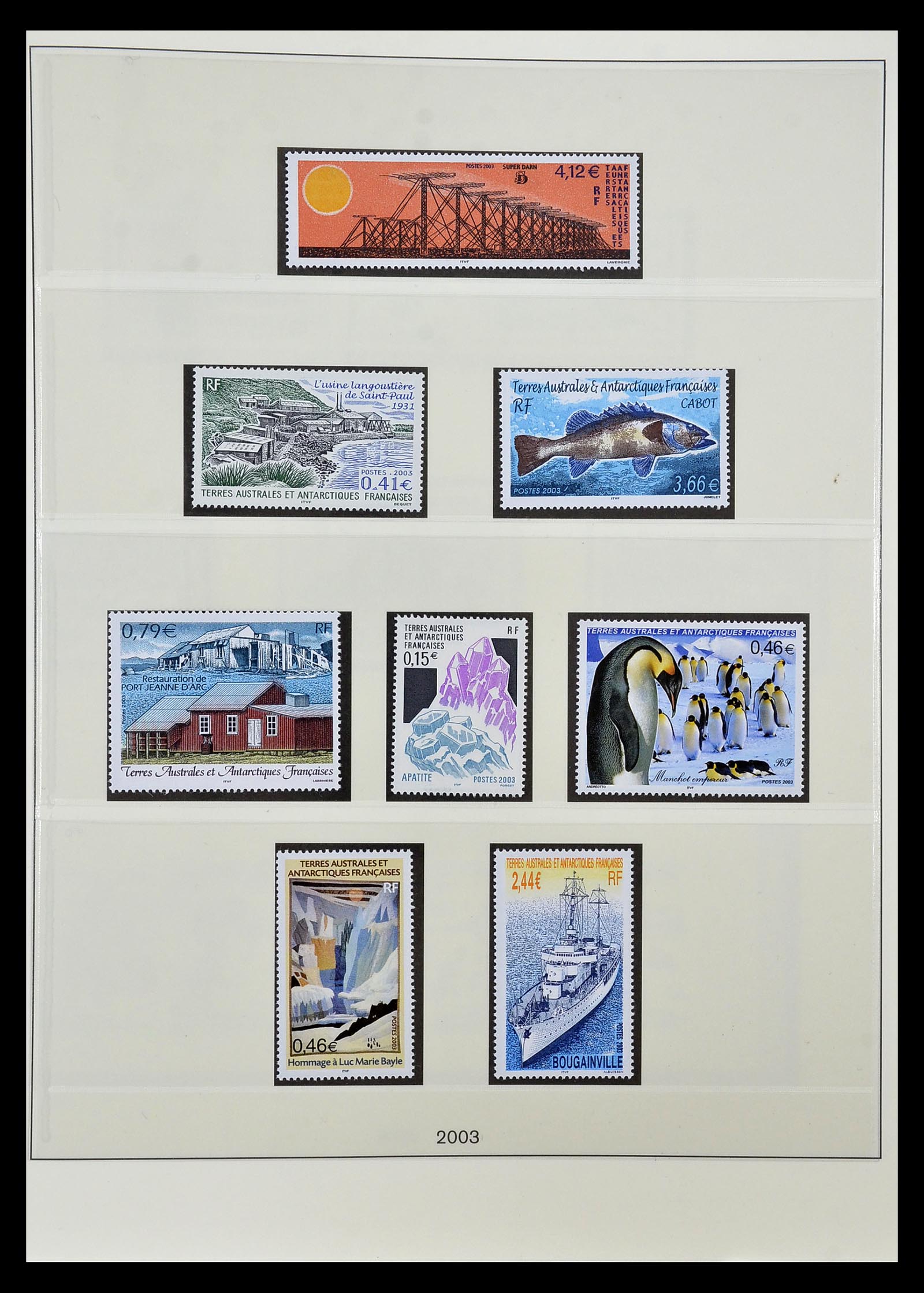 35051 068 - Stamp Collection 35051 French Antarctica 1948-2016.