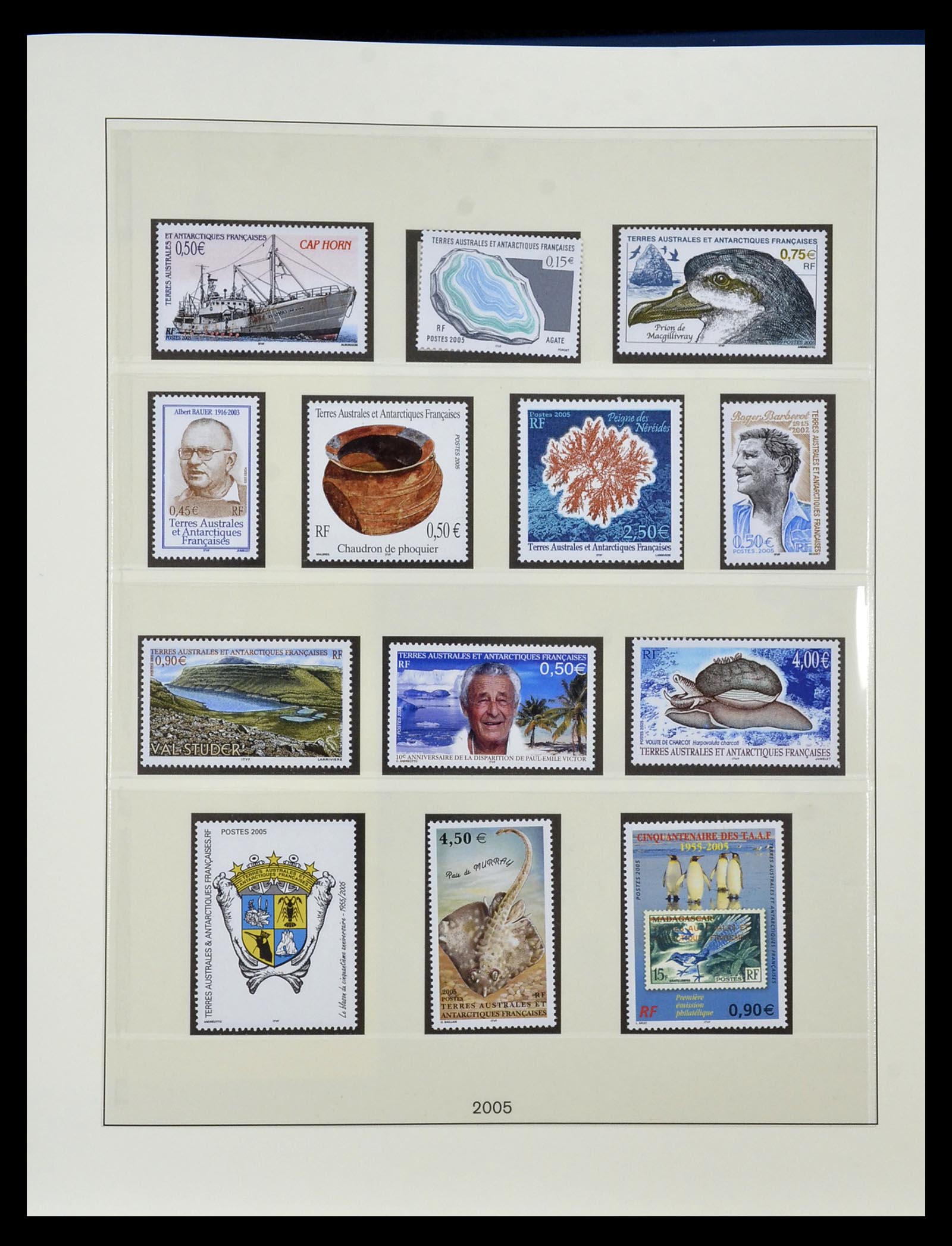 35051 075 - Stamp Collection 35051 French Antarctica 1948-2016.