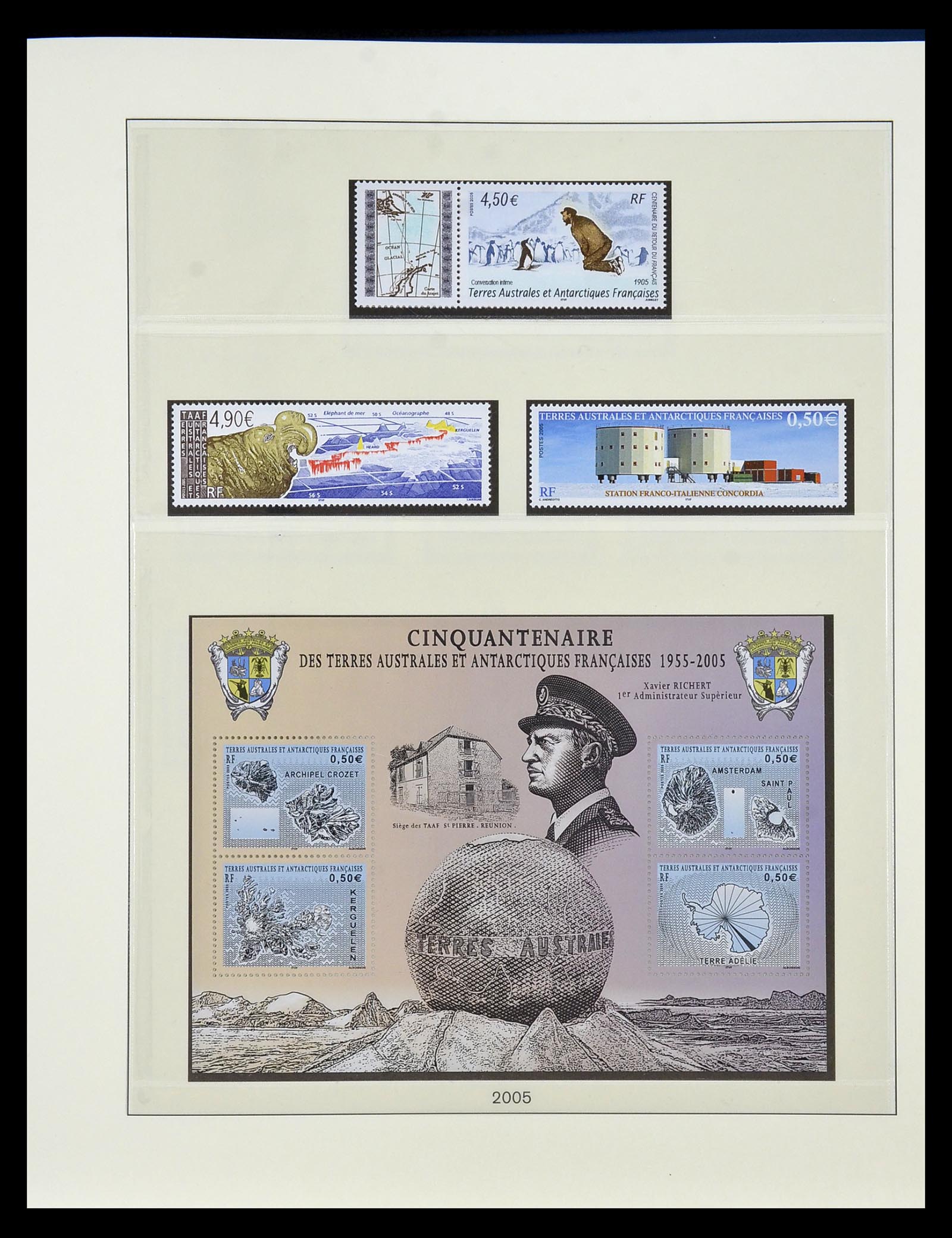 35051 078 - Stamp Collection 35051 French Antarctica 1948-2016.