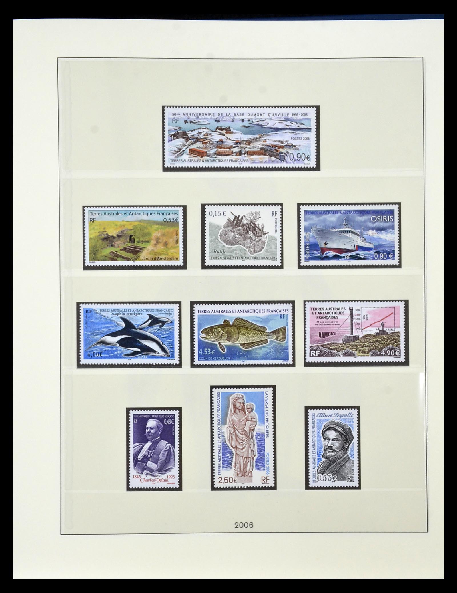 35051 079 - Stamp Collection 35051 French Antarctica 1948-2016.