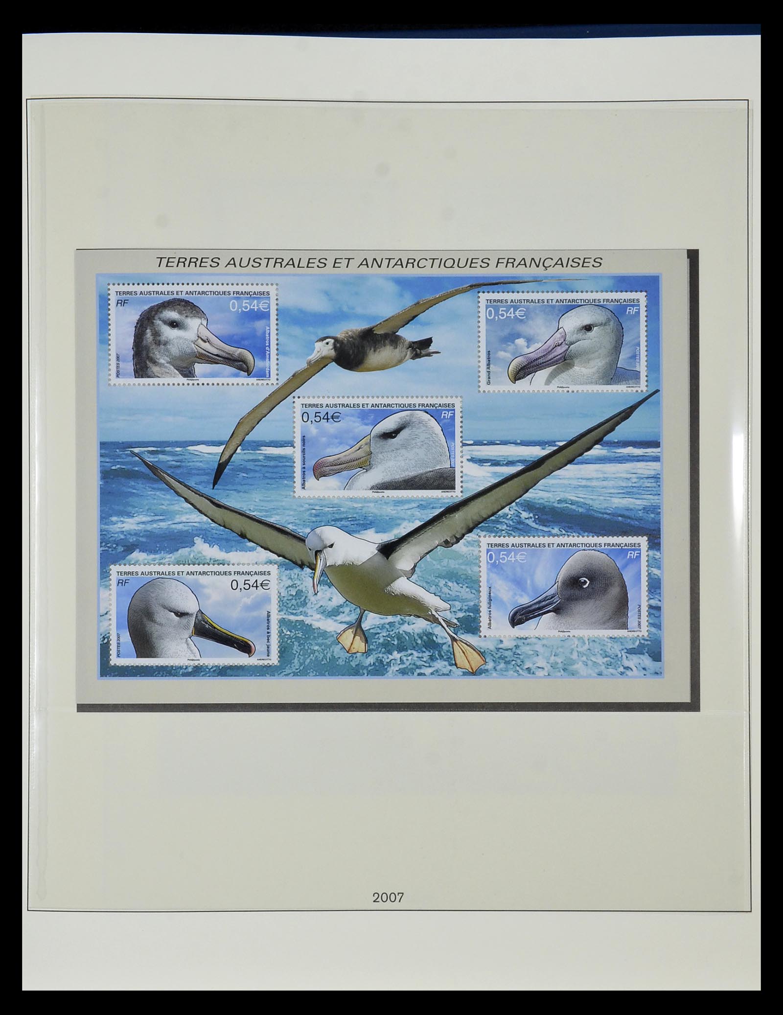 35051 082 - Postzegelverzameling 35051 Frans Antarctica 1948-2016.