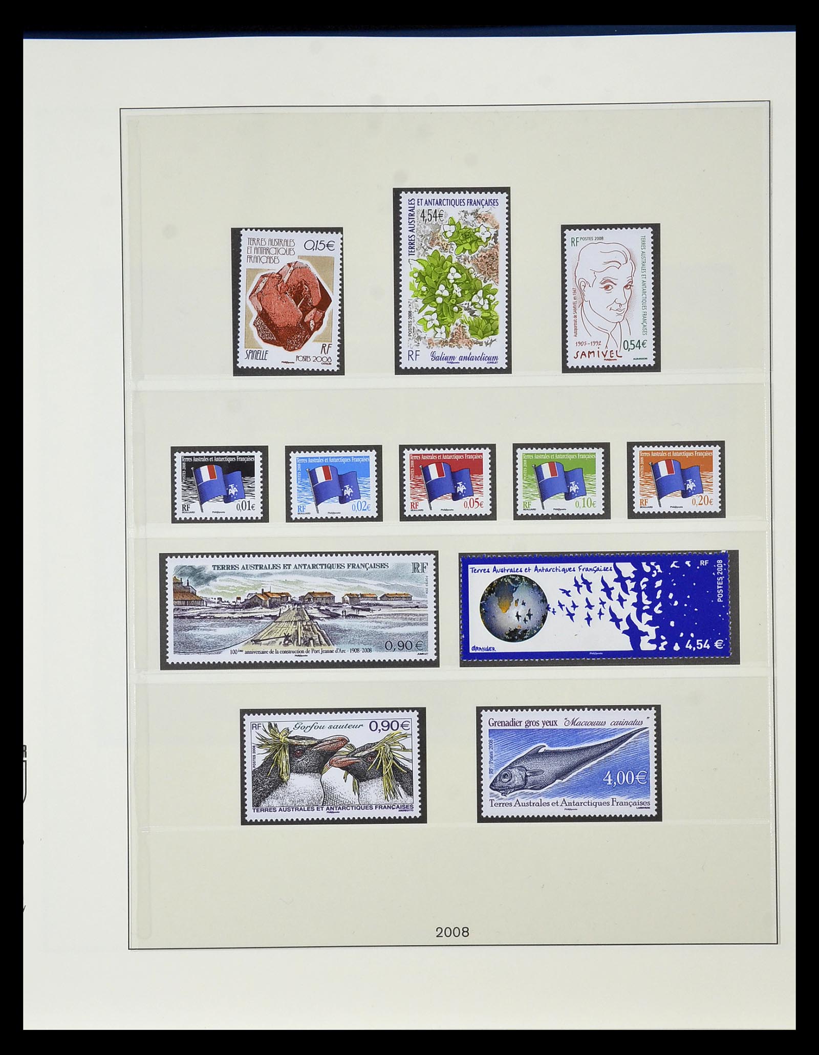 35051 086 - Postzegelverzameling 35051 Frans Antarctica 1948-2016.