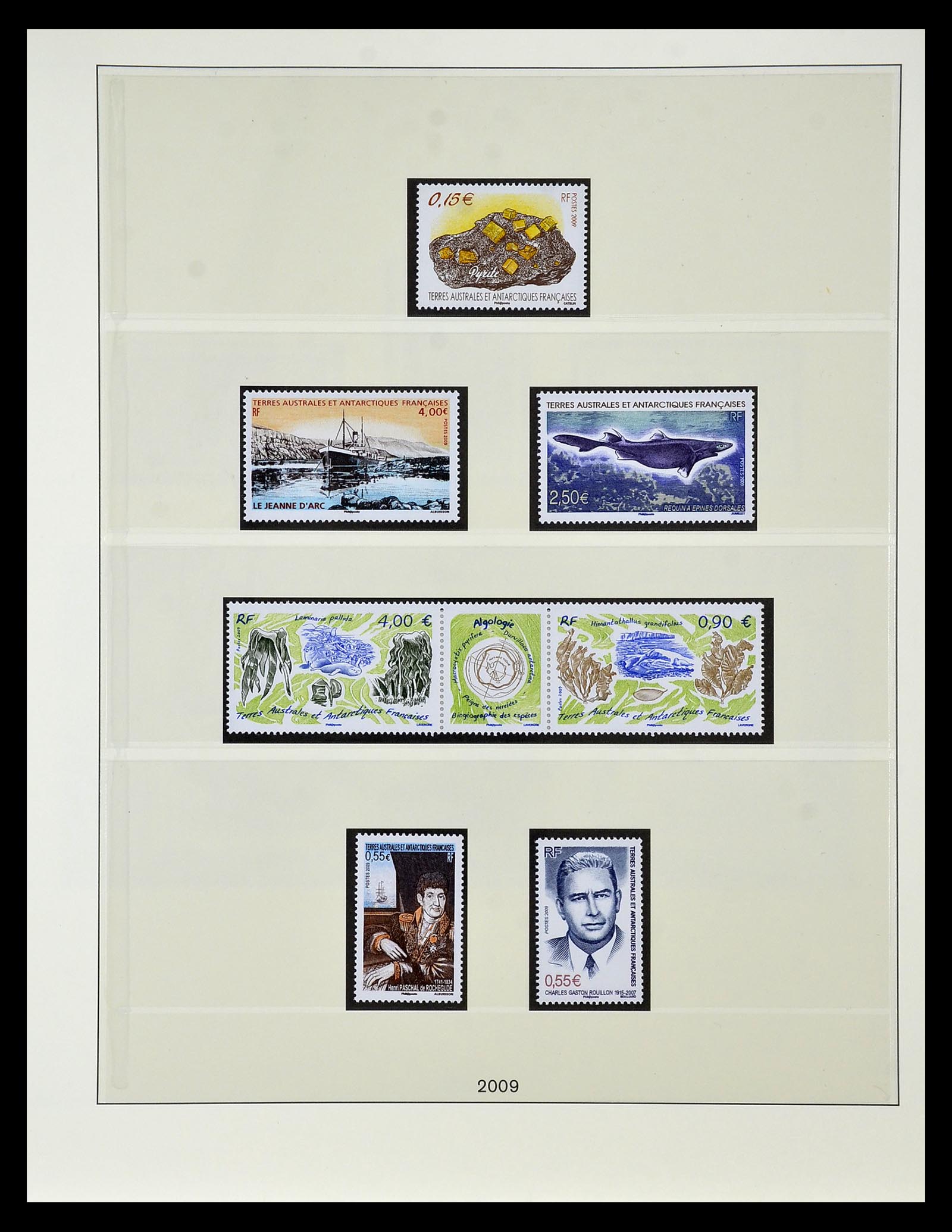 35051 090 - Postzegelverzameling 35051 Frans Antarctica 1948-2016.