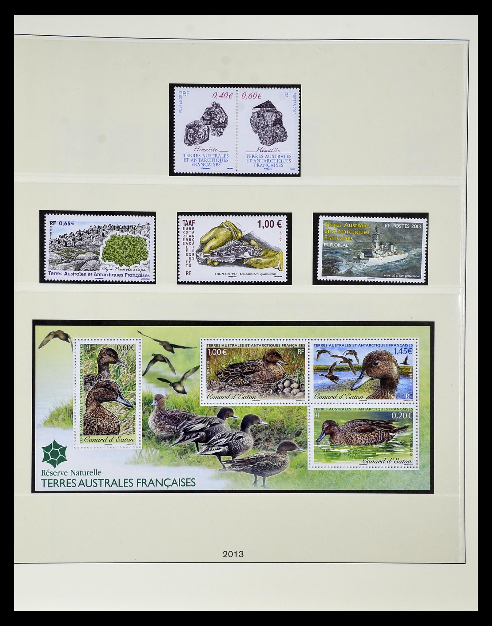 35051 104 - Postzegelverzameling 35051 Frans Antarctica 1948-2016.