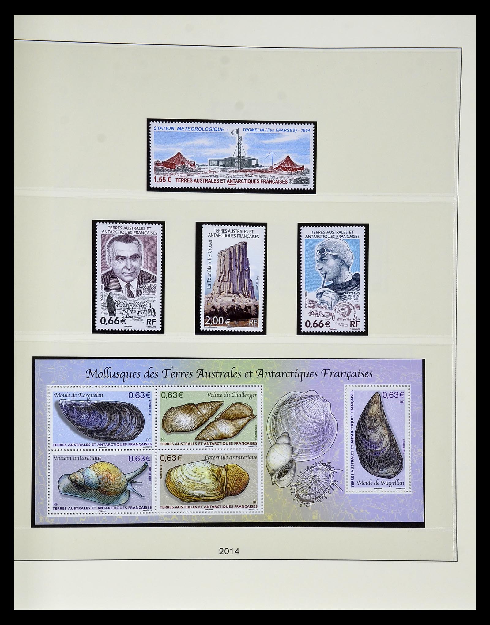 35051 111 - Postzegelverzameling 35051 Frans Antarctica 1948-2016.