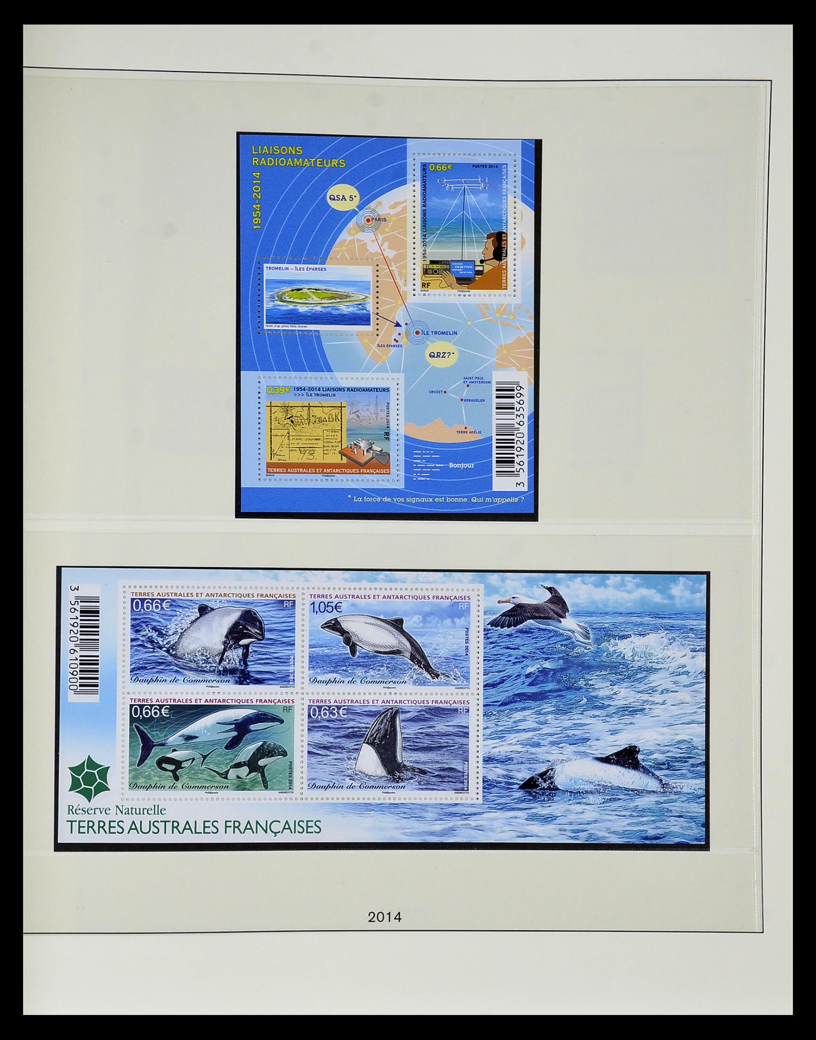 35051 113 - Postzegelverzameling 35051 Frans Antarctica 1948-2016.