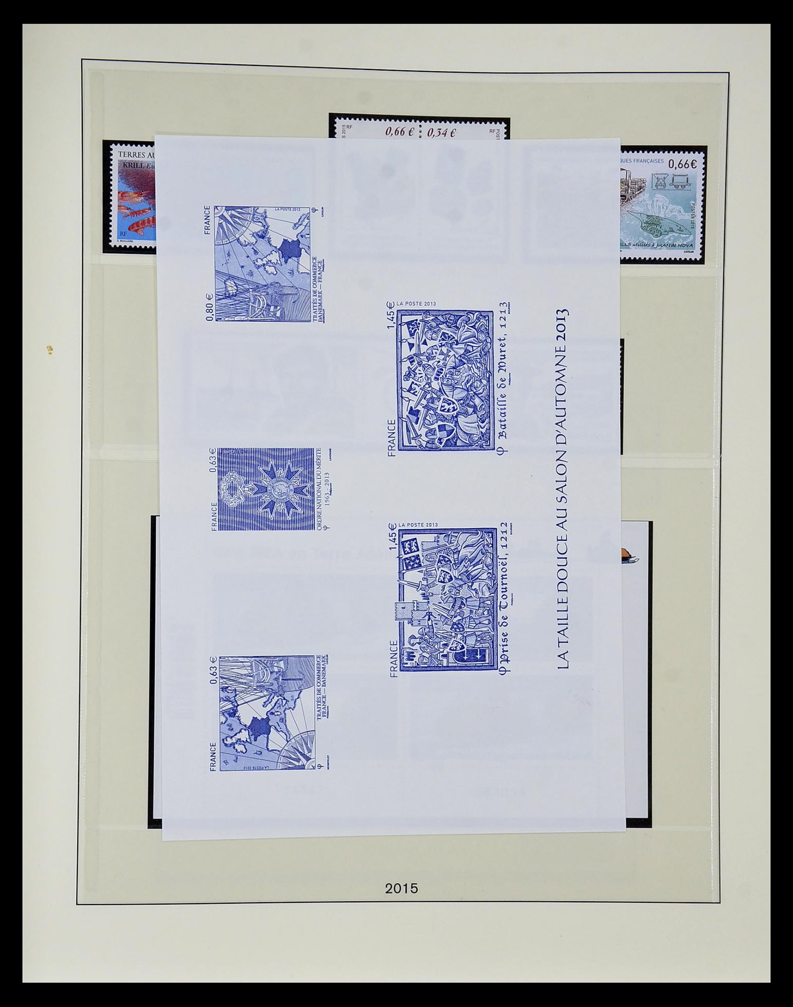 35051 114 - Postzegelverzameling 35051 Frans Antarctica 1948-2016.