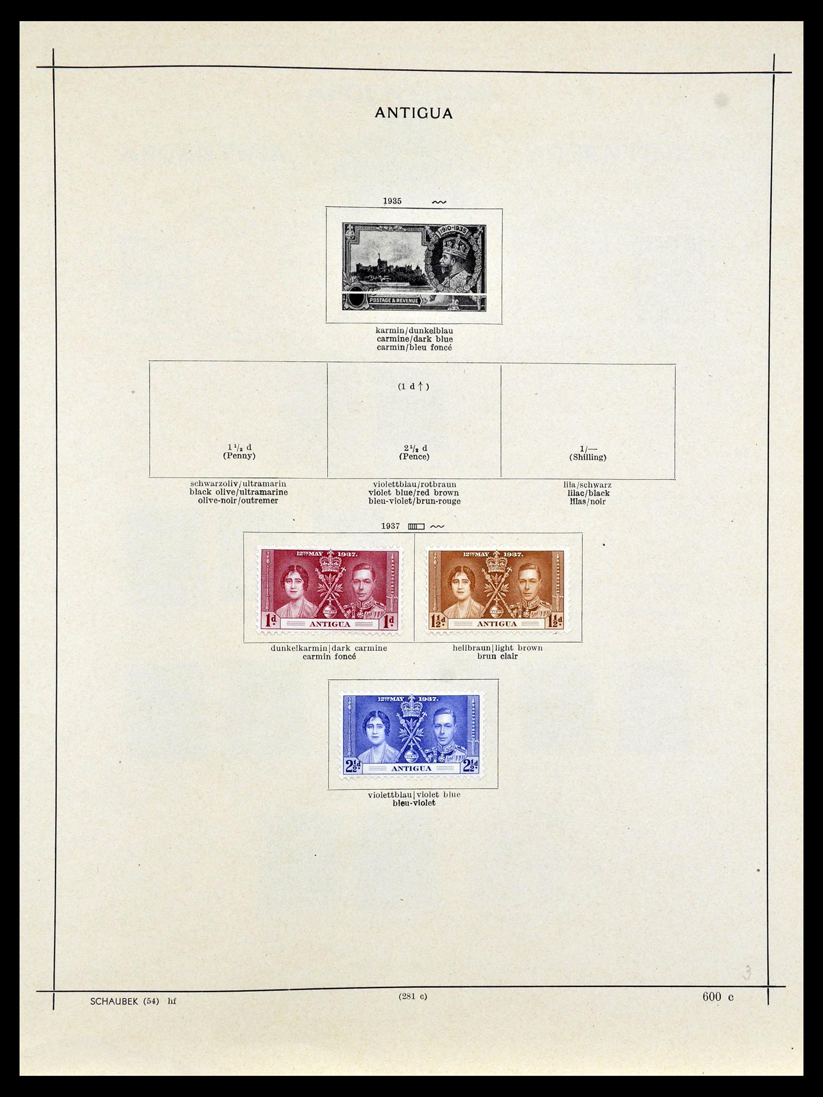 35054 002 - Postzegelverzameling 35054 Amerika 1851-1930.
