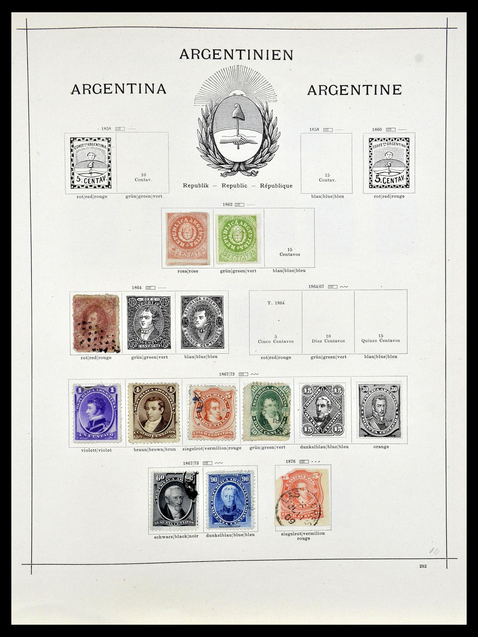 35054 003 - Postzegelverzameling 35054 Amerika 1851-1930.