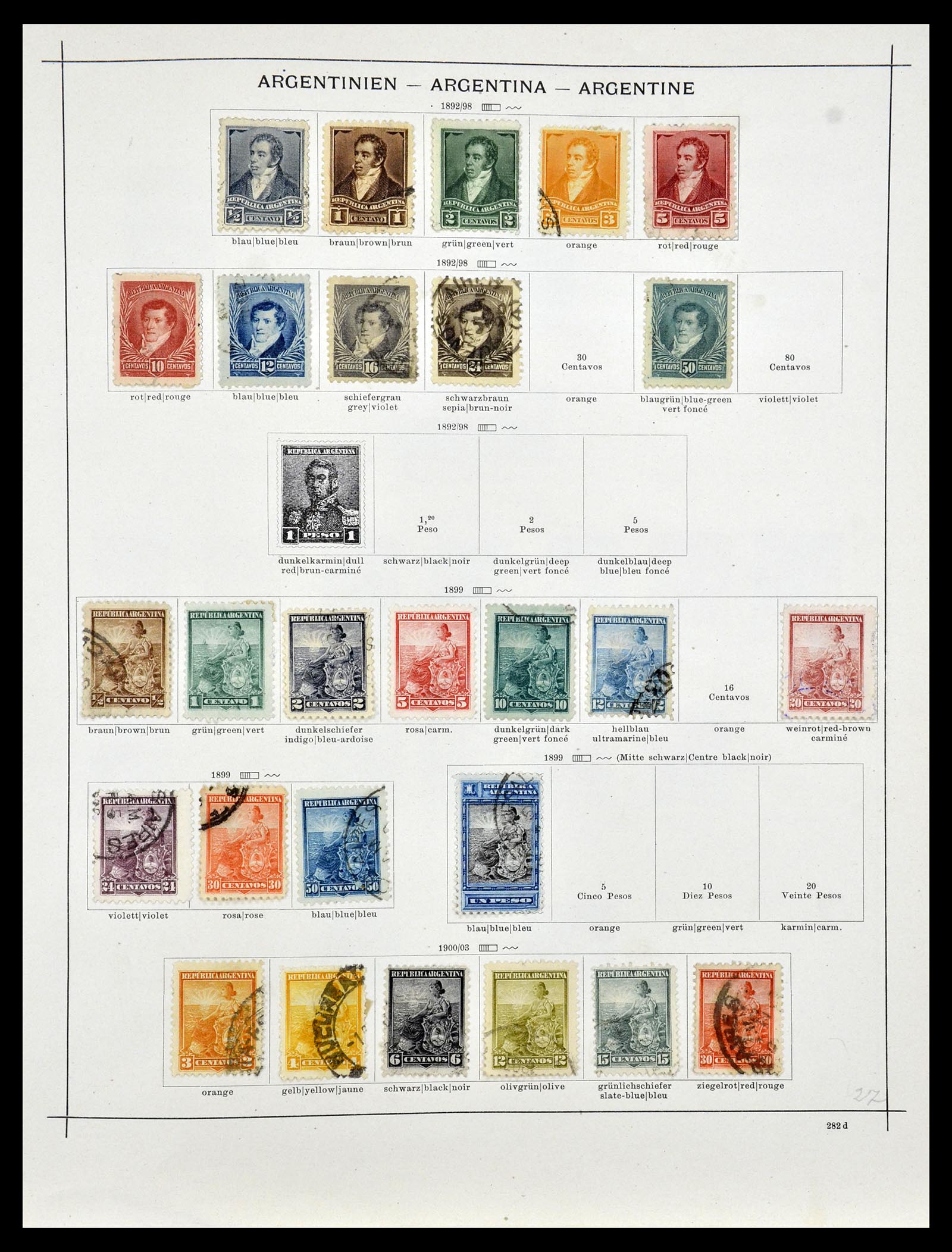 35054 007 - Postzegelverzameling 35054 Amerika 1851-1930.
