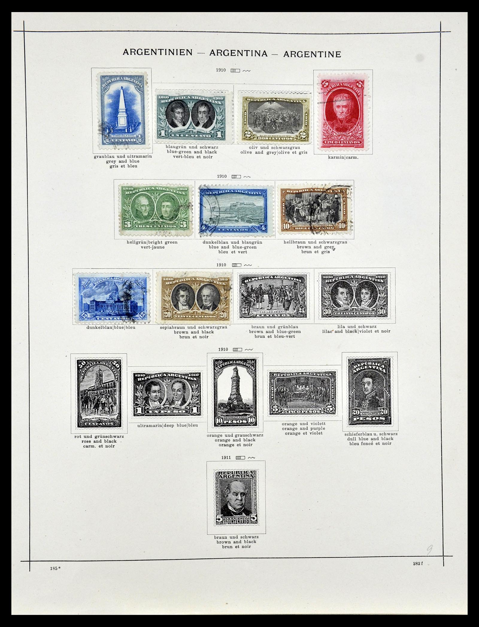 35054 009 - Postzegelverzameling 35054 Amerika 1851-1930.