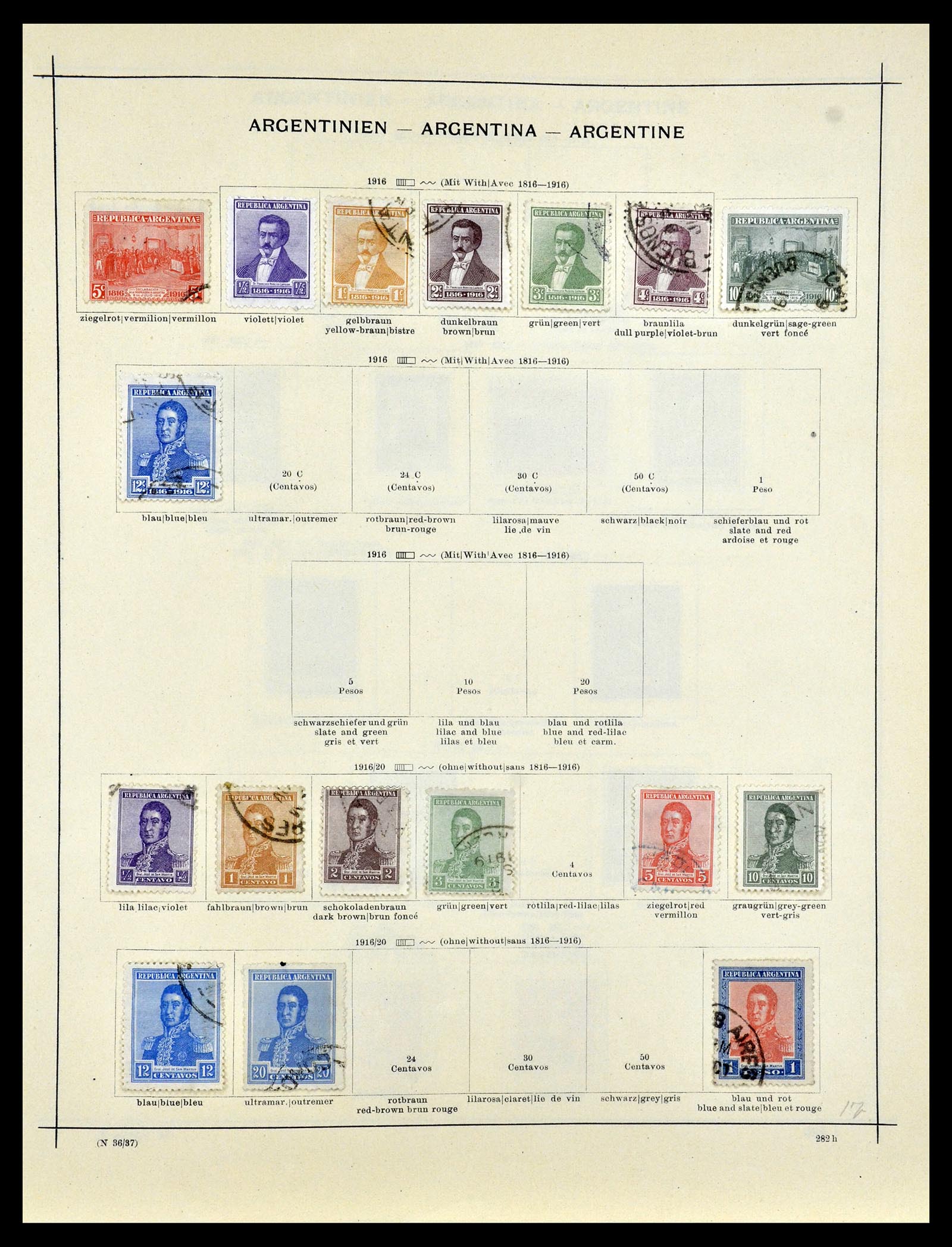 35054 011 - Postzegelverzameling 35054 Amerika 1851-1930.