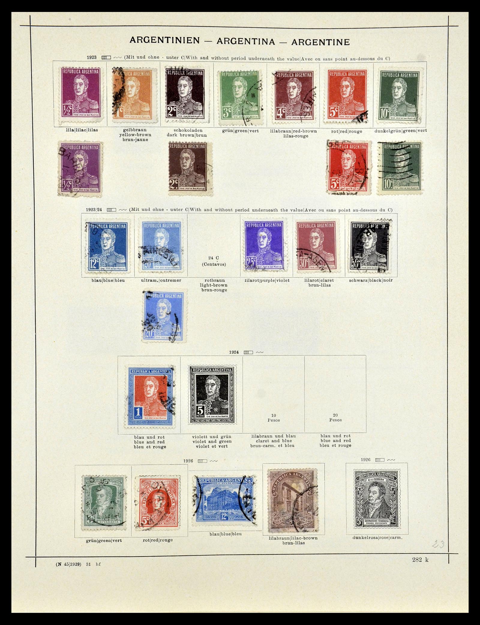 35054 013 - Postzegelverzameling 35054 Amerika 1851-1930.