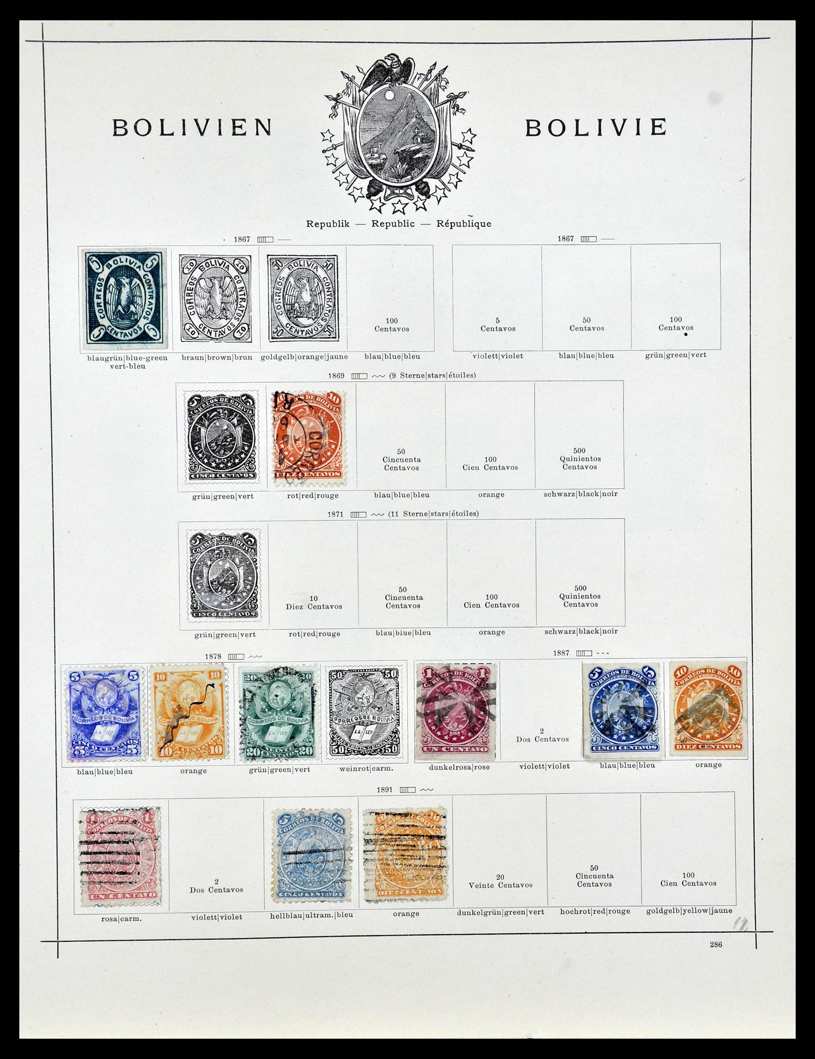 35054 034 - Postzegelverzameling 35054 Amerika 1851-1930.