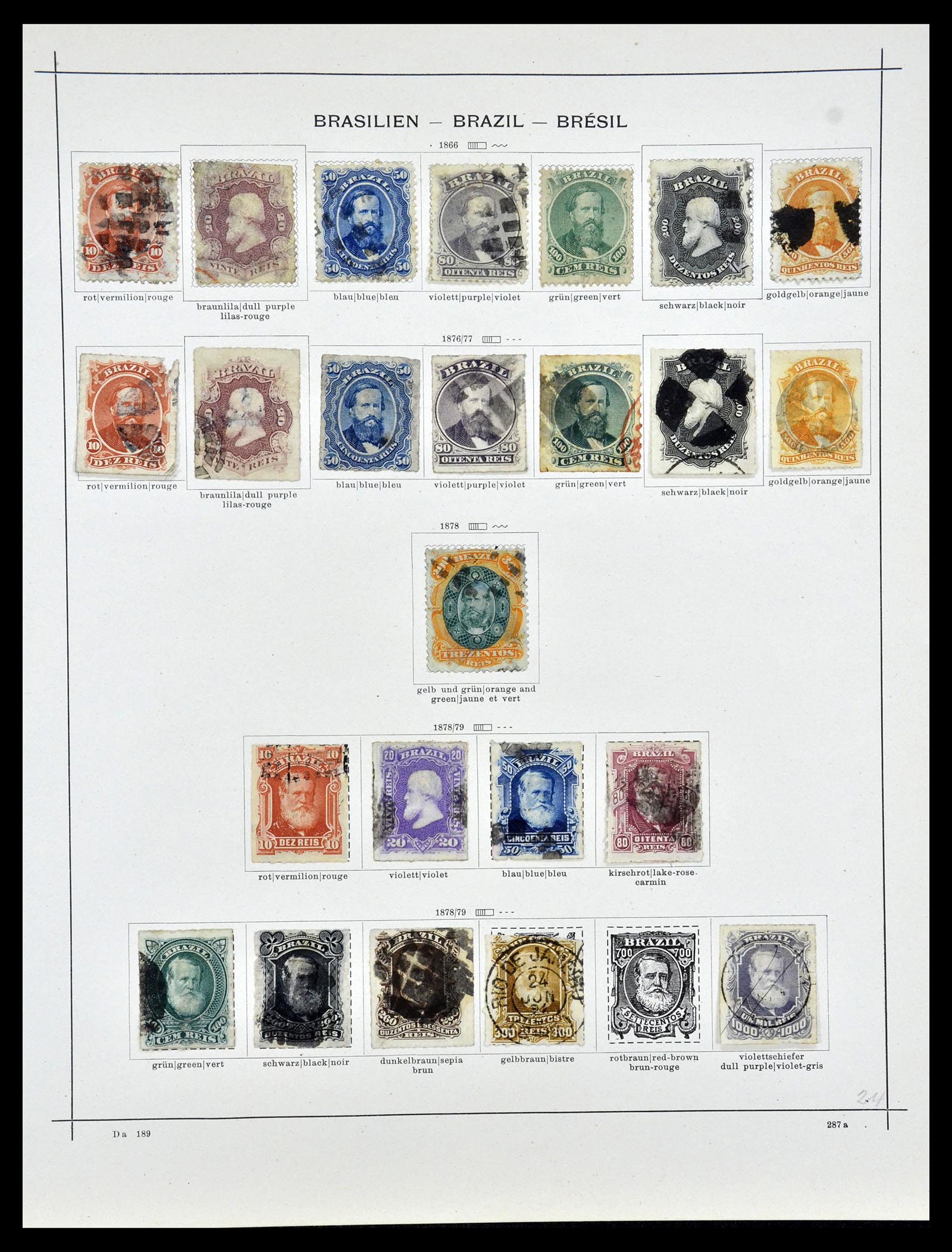 35054 043 - Postzegelverzameling 35054 Amerika 1851-1930.