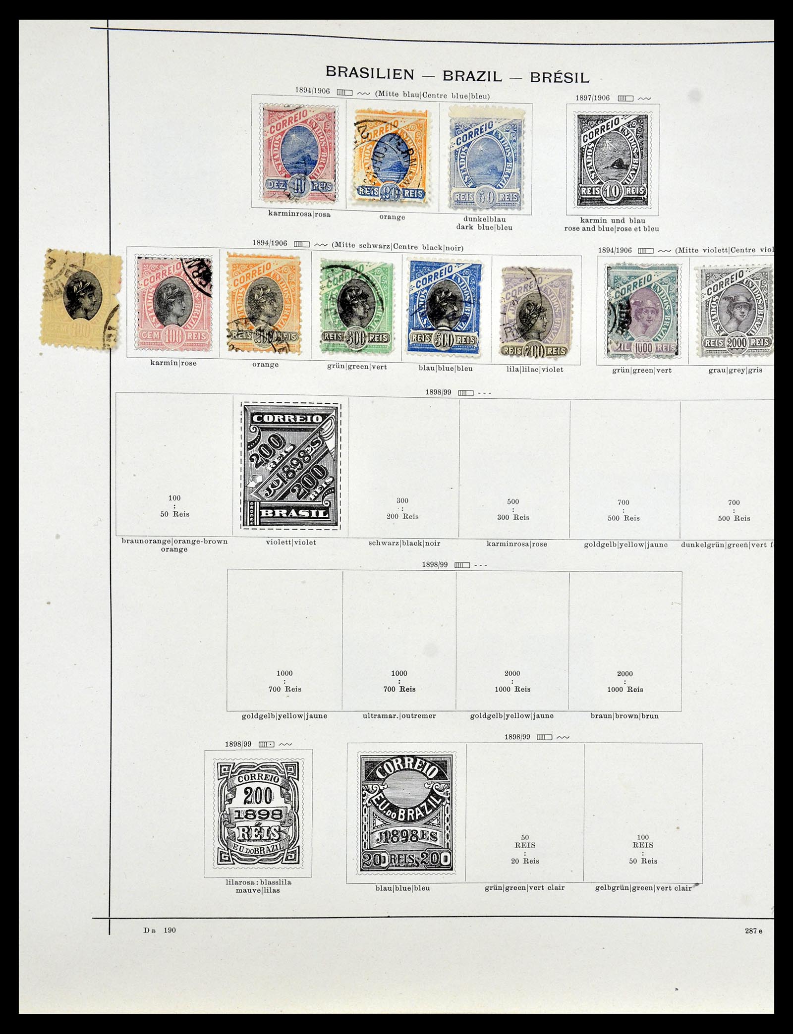 35054 047 - Postzegelverzameling 35054 Amerika 1851-1930.