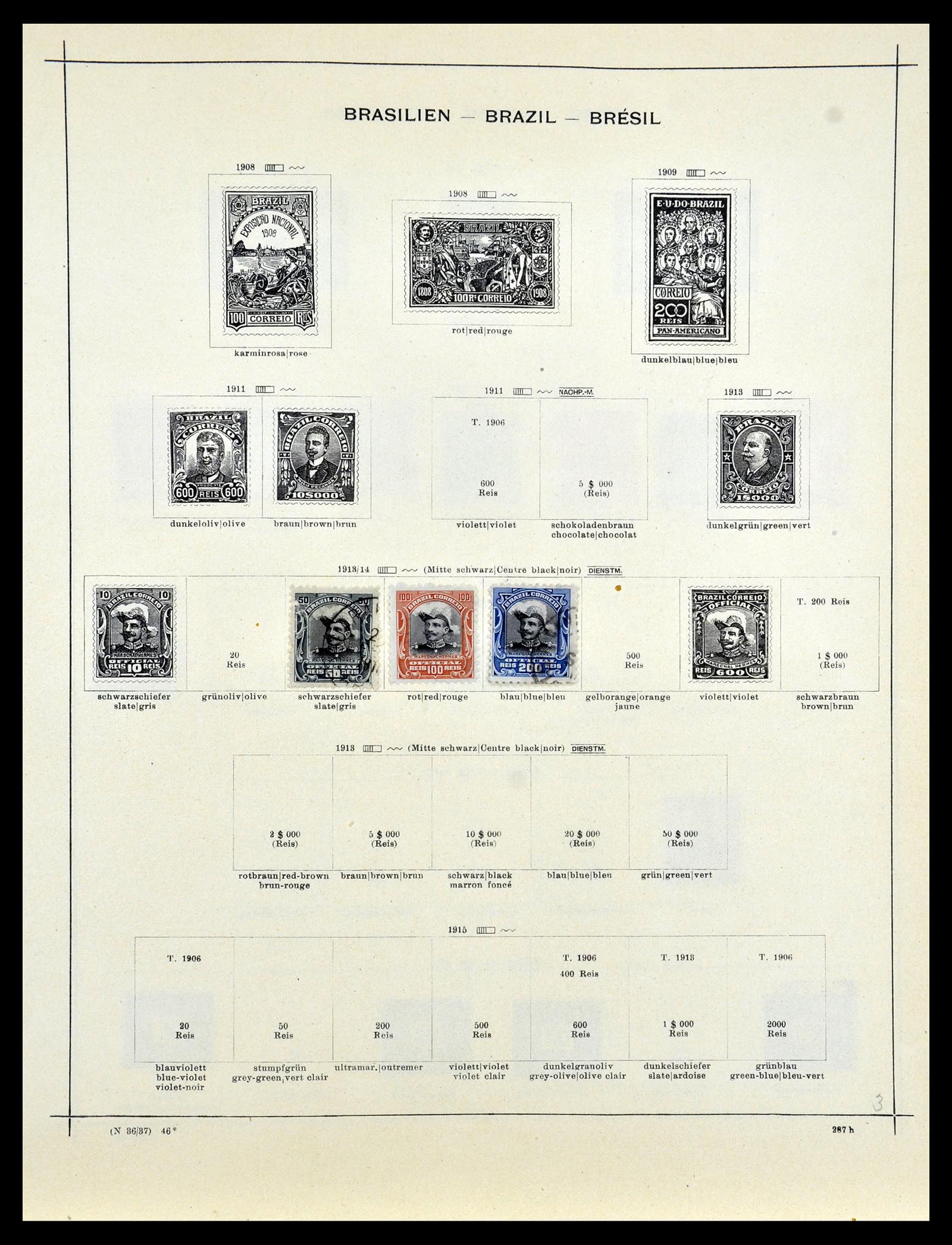 35054 050 - Postzegelverzameling 35054 Amerika 1851-1930.